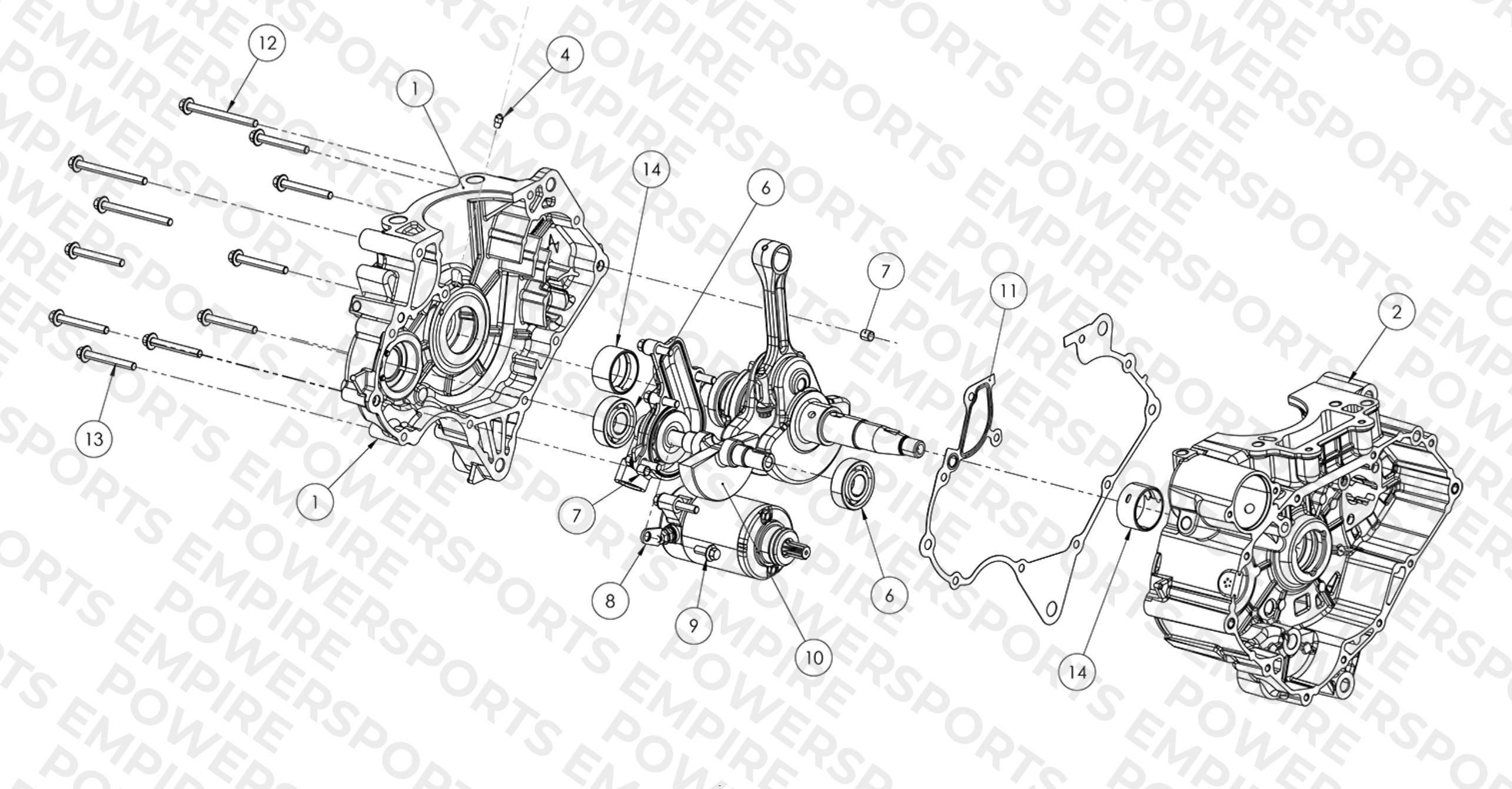 Crankcase Assy