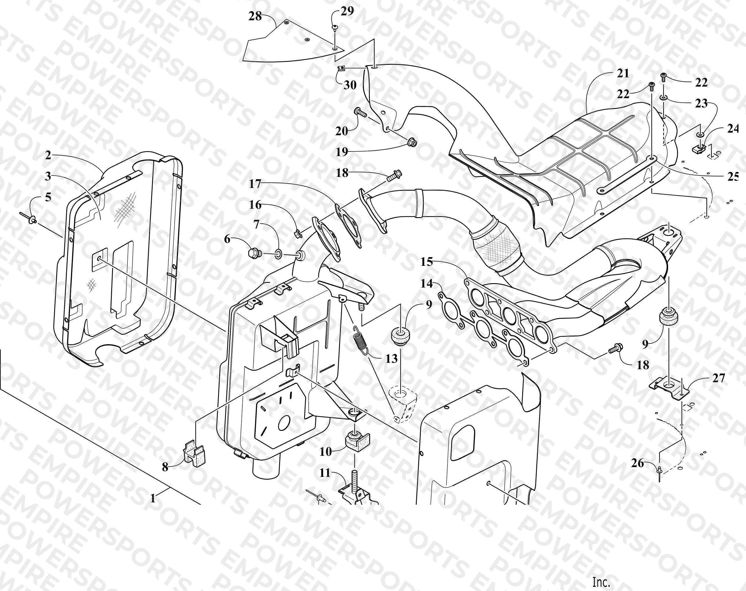 EXHAUST ASSEMBLY