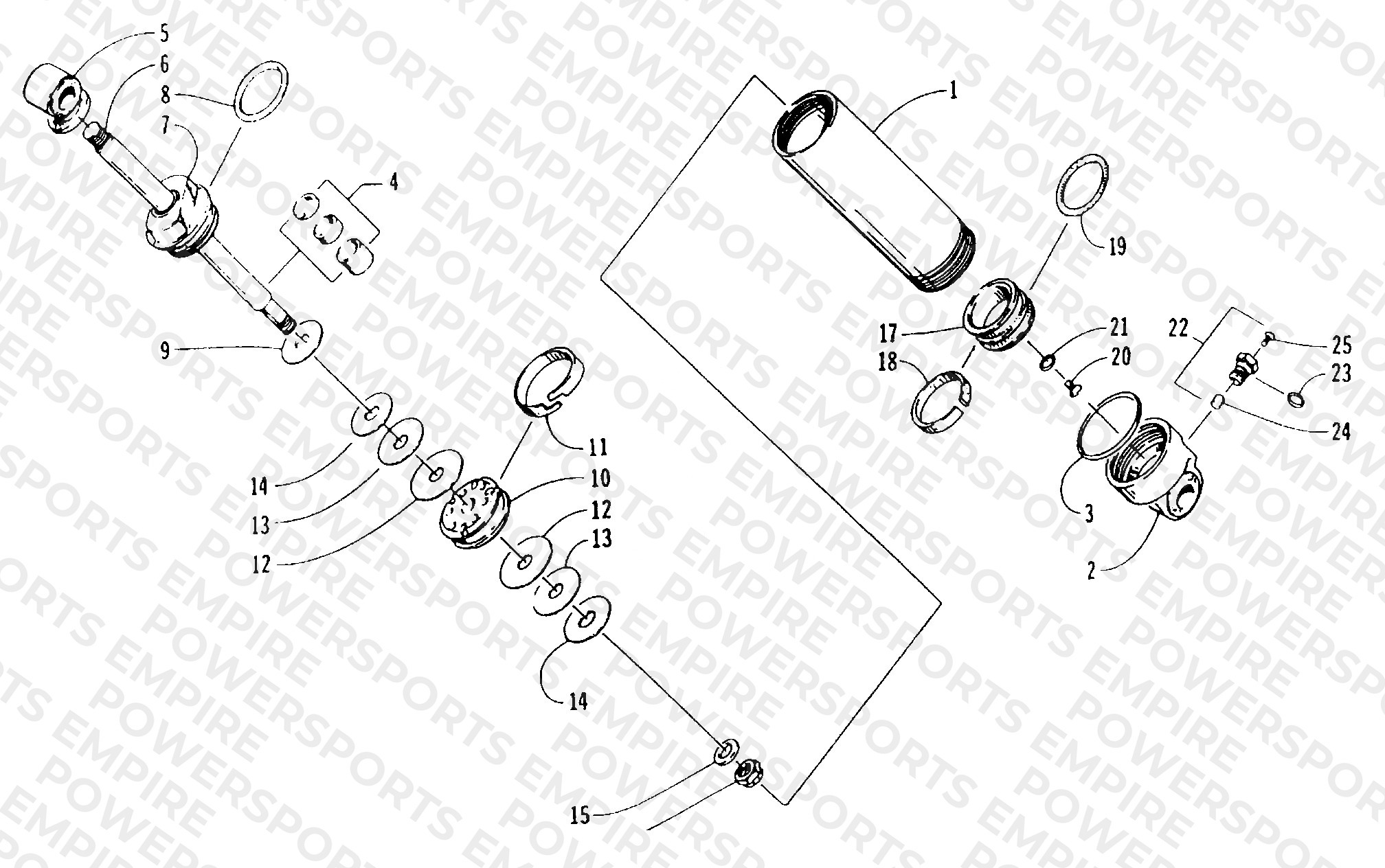 FRONT SUSPENSION SHOCK ABSORBER