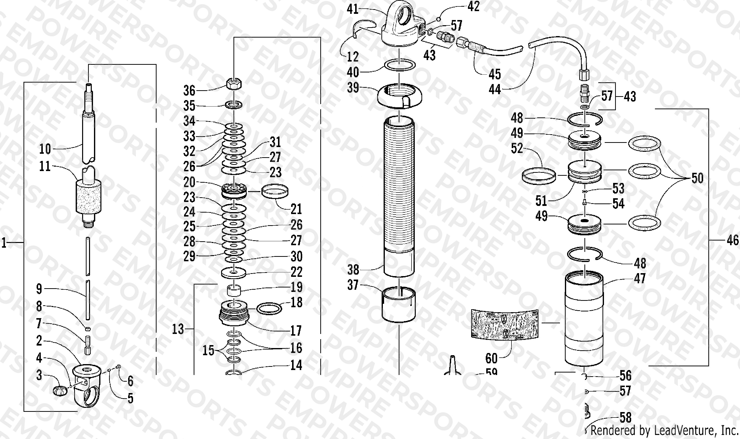 FRONT SUSPENSION SHOCK ABSORBER (Cross Country)