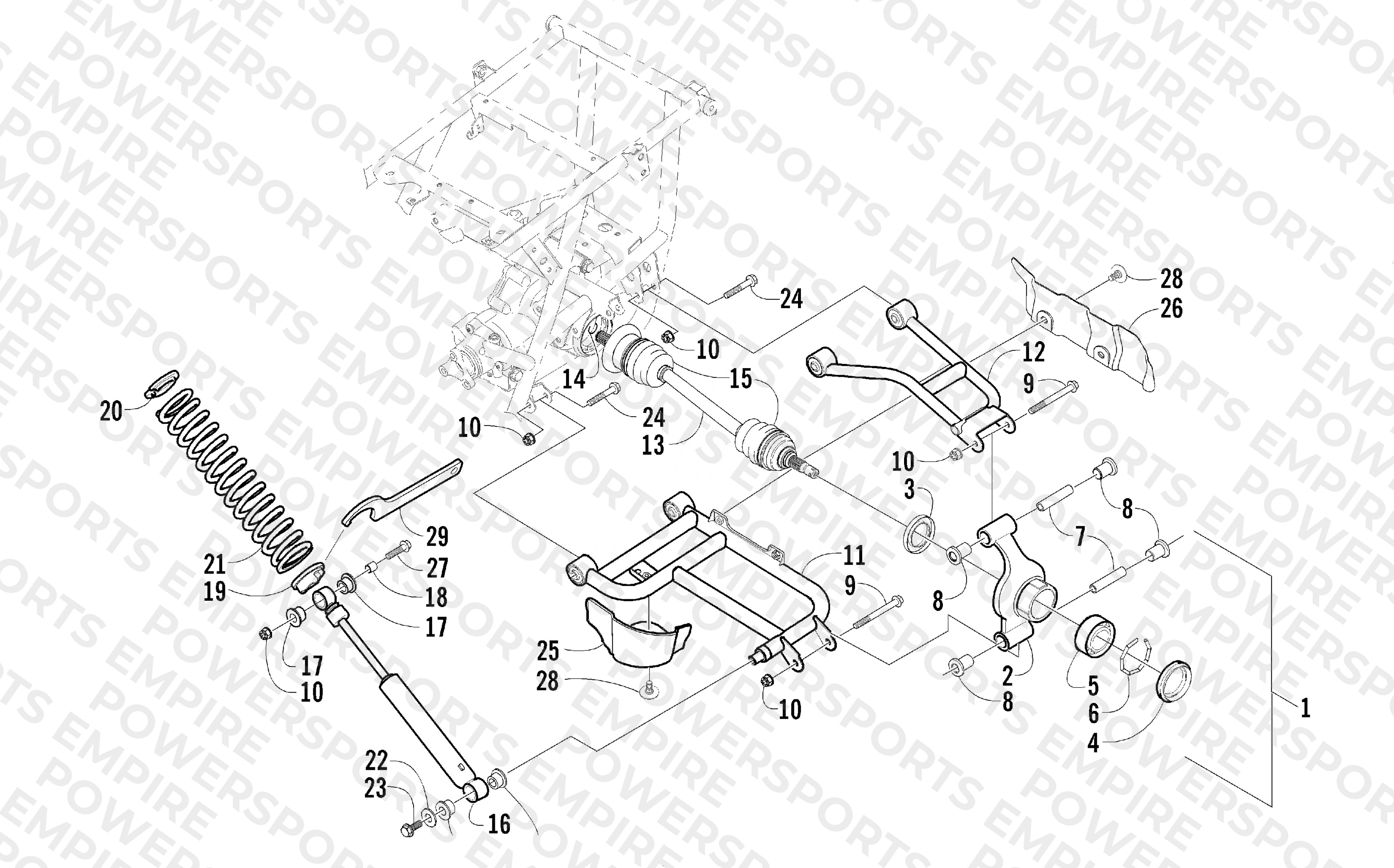 REAR SUSPENSION ASSEMBLY