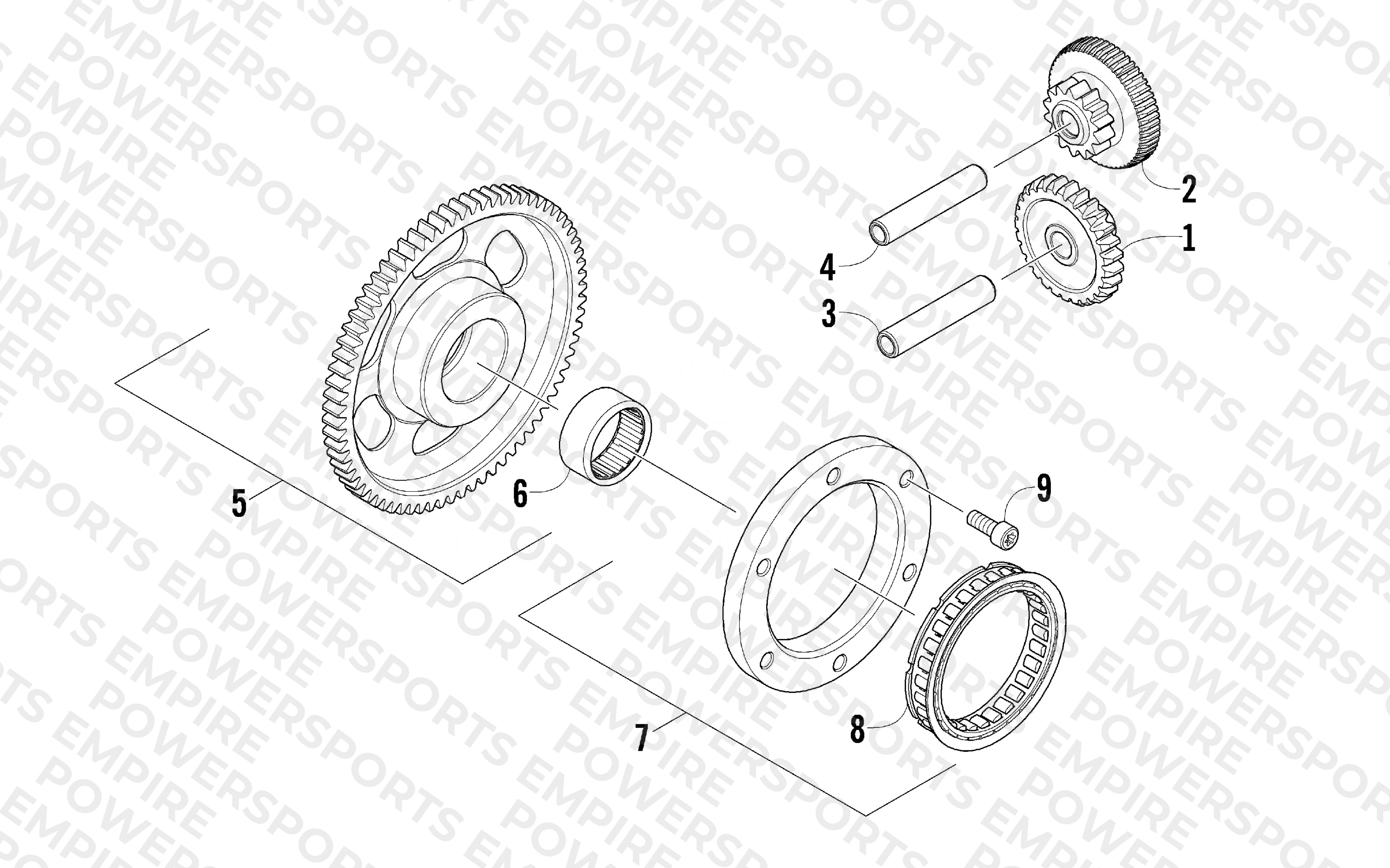 STARTER CLUTCH ASSEMBLY