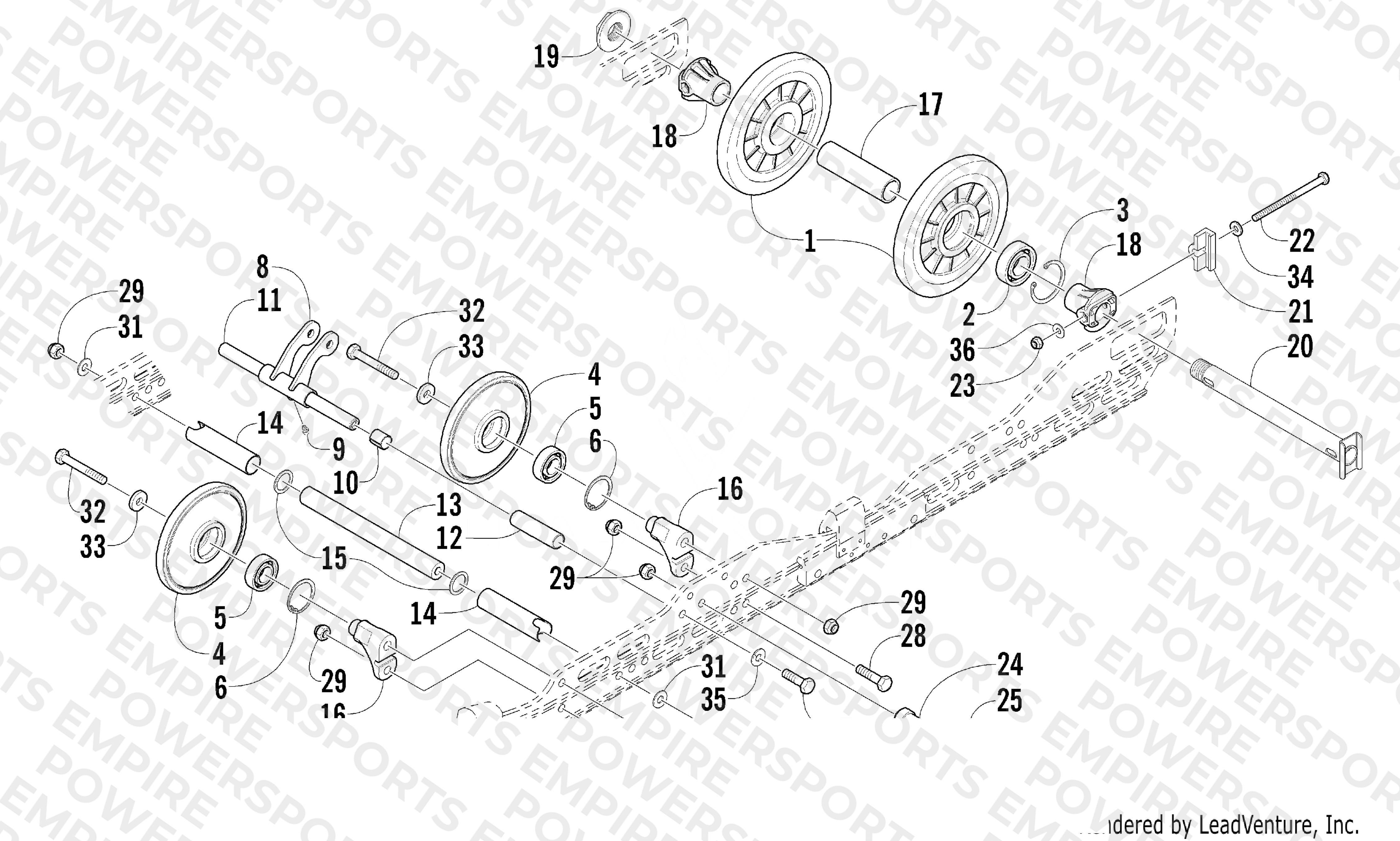 IDLER WHEEL ASSEMBLY