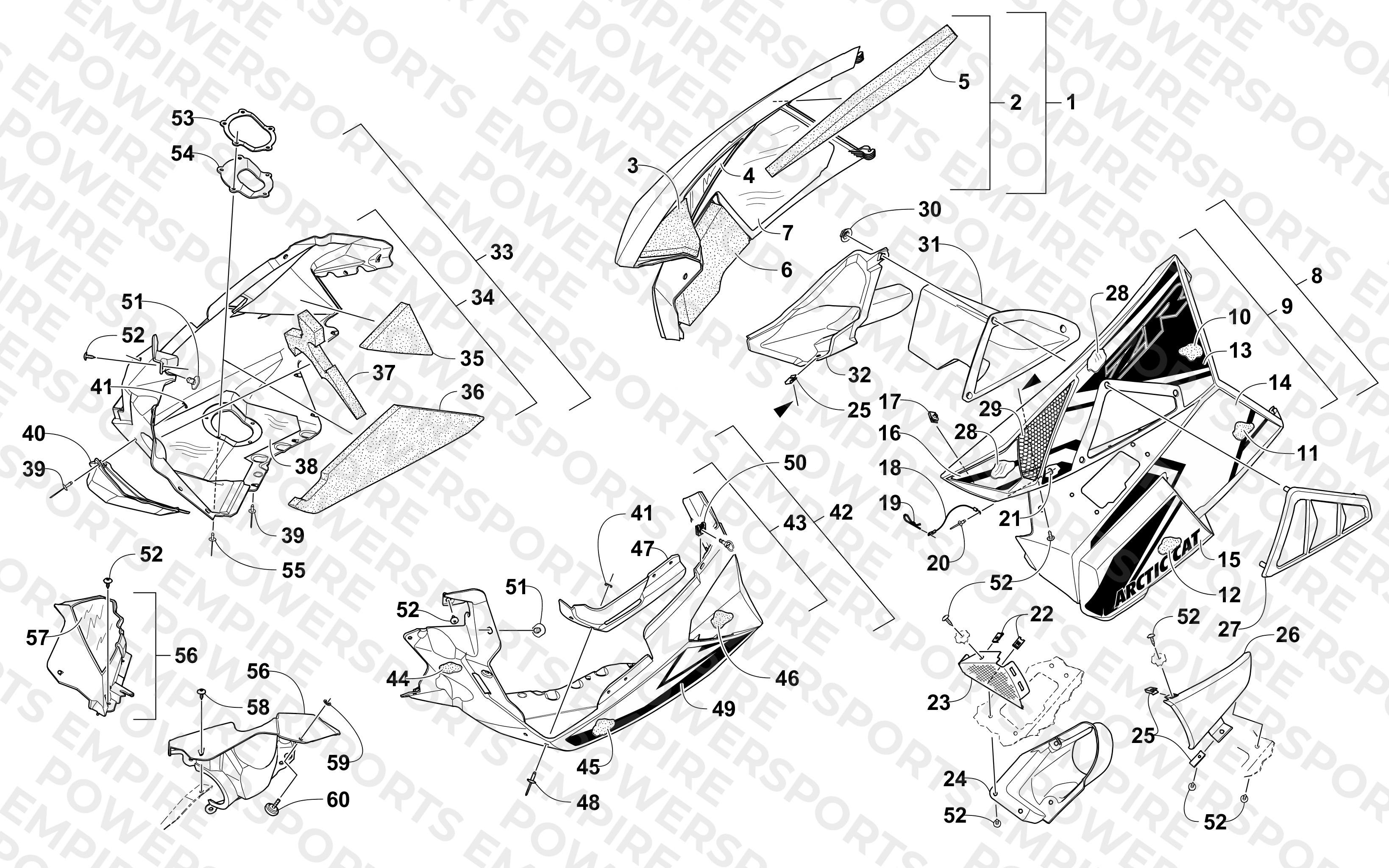 SKID PLATE AND SIDE PANEL ASSEMBLY