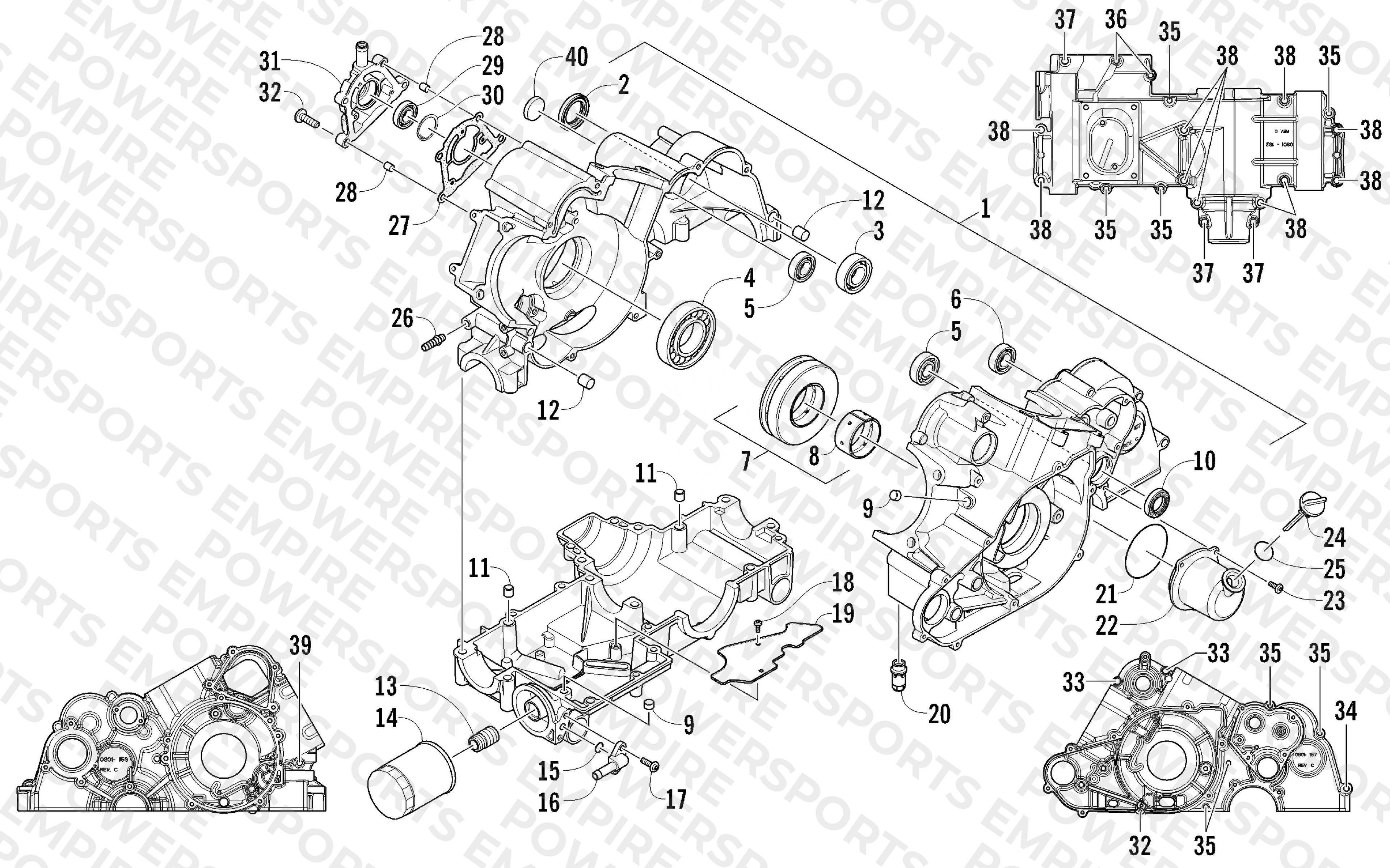 CRANKCASE ASSEMBLY
