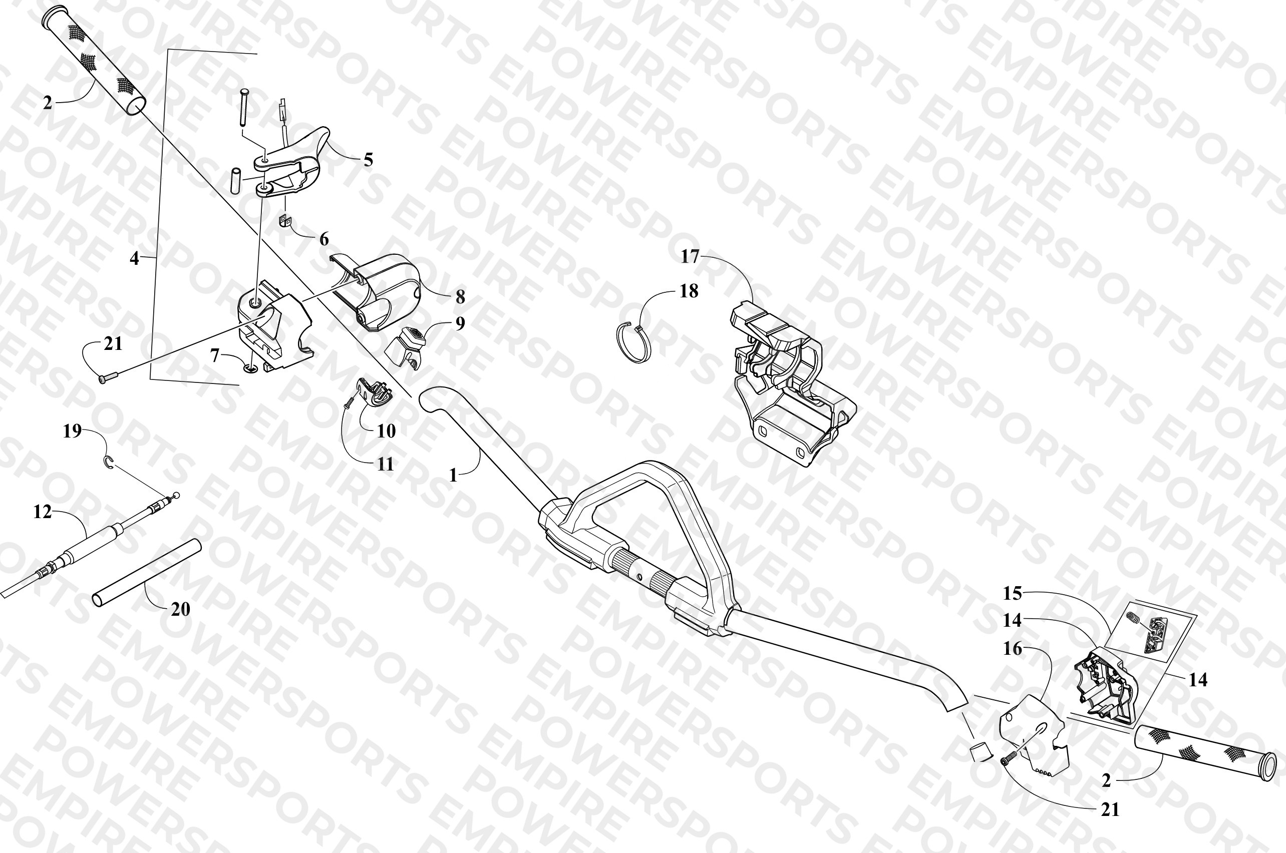 HANDLEBAR AND CONTROLS