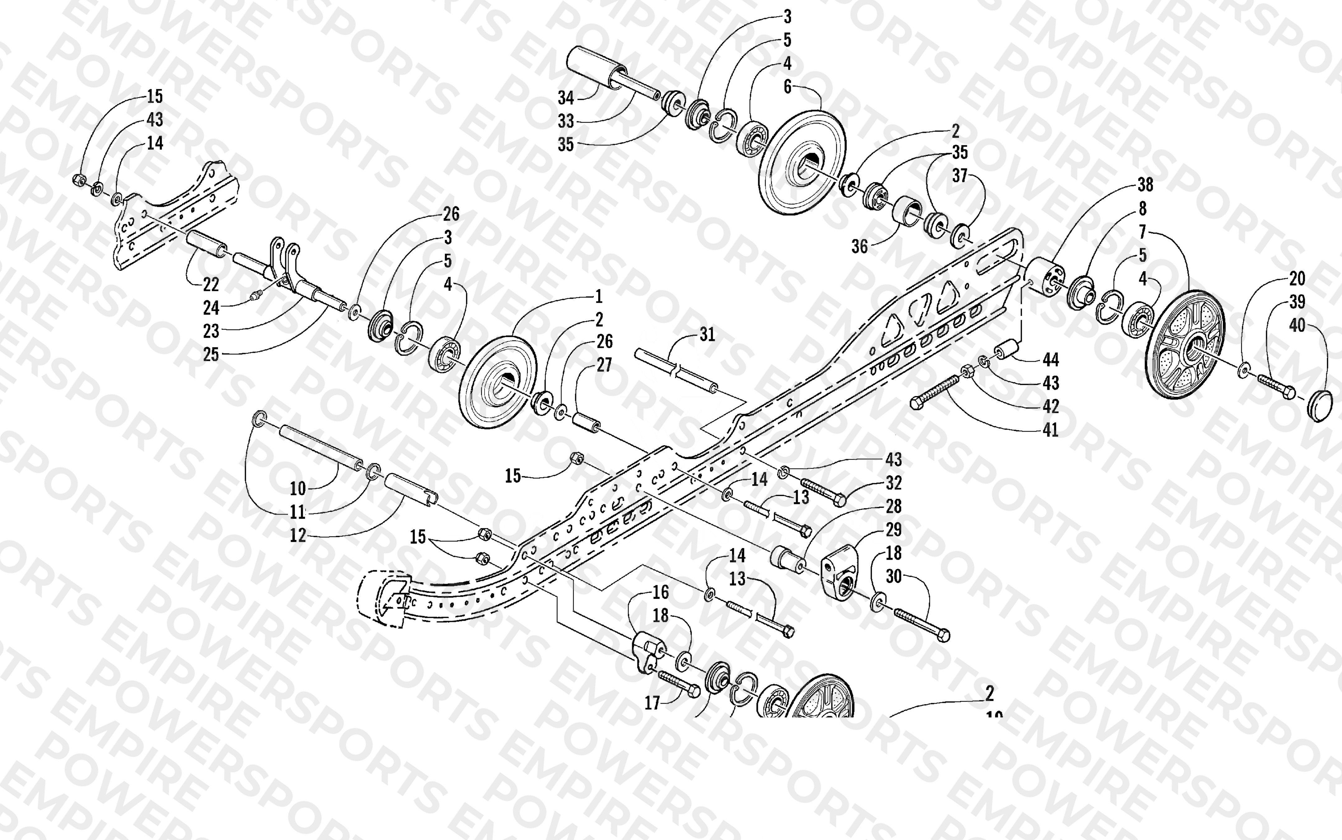 IDLER WHEEL ASSEMBLY