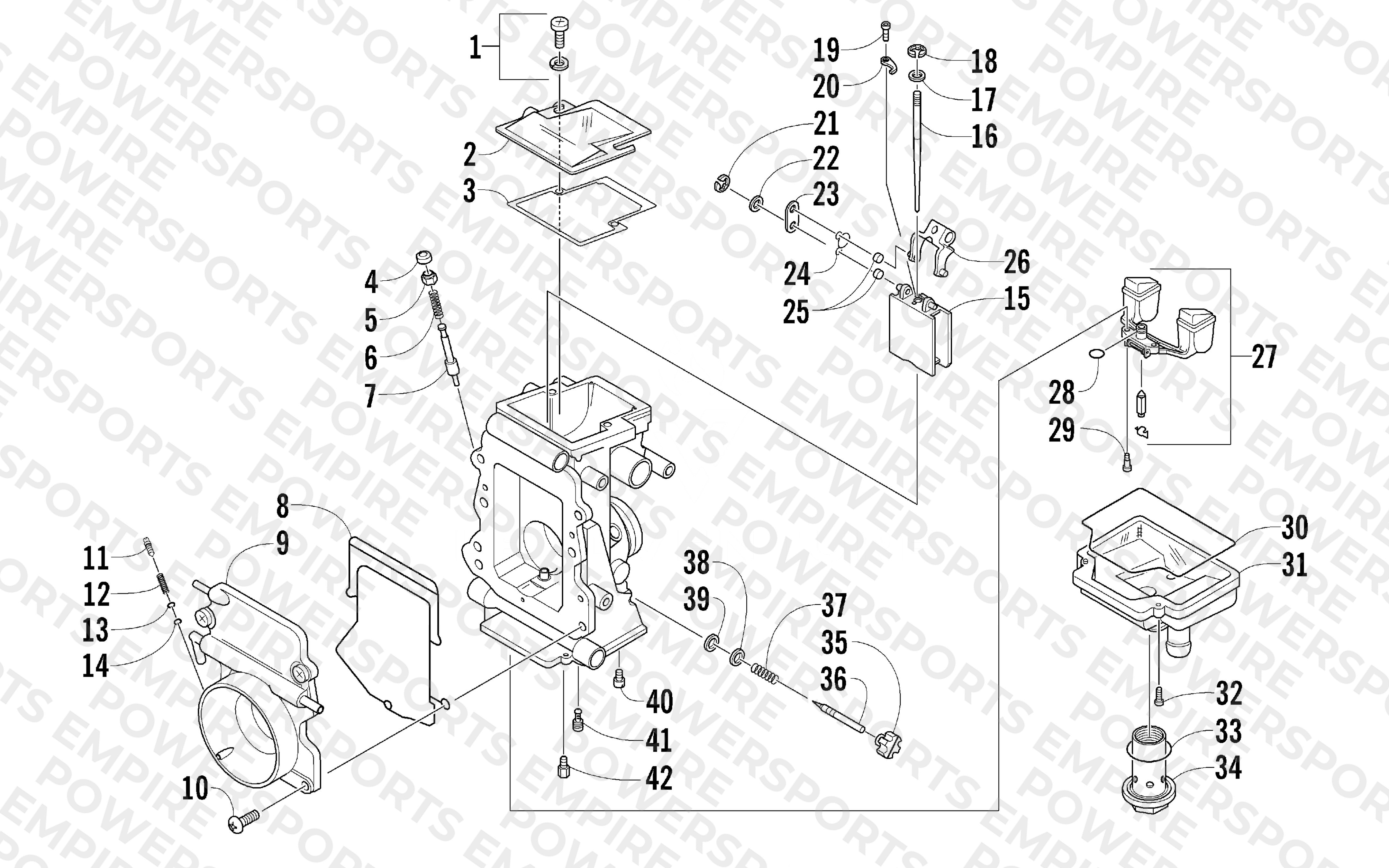 CARBURETOR - INTERNAL PARTS