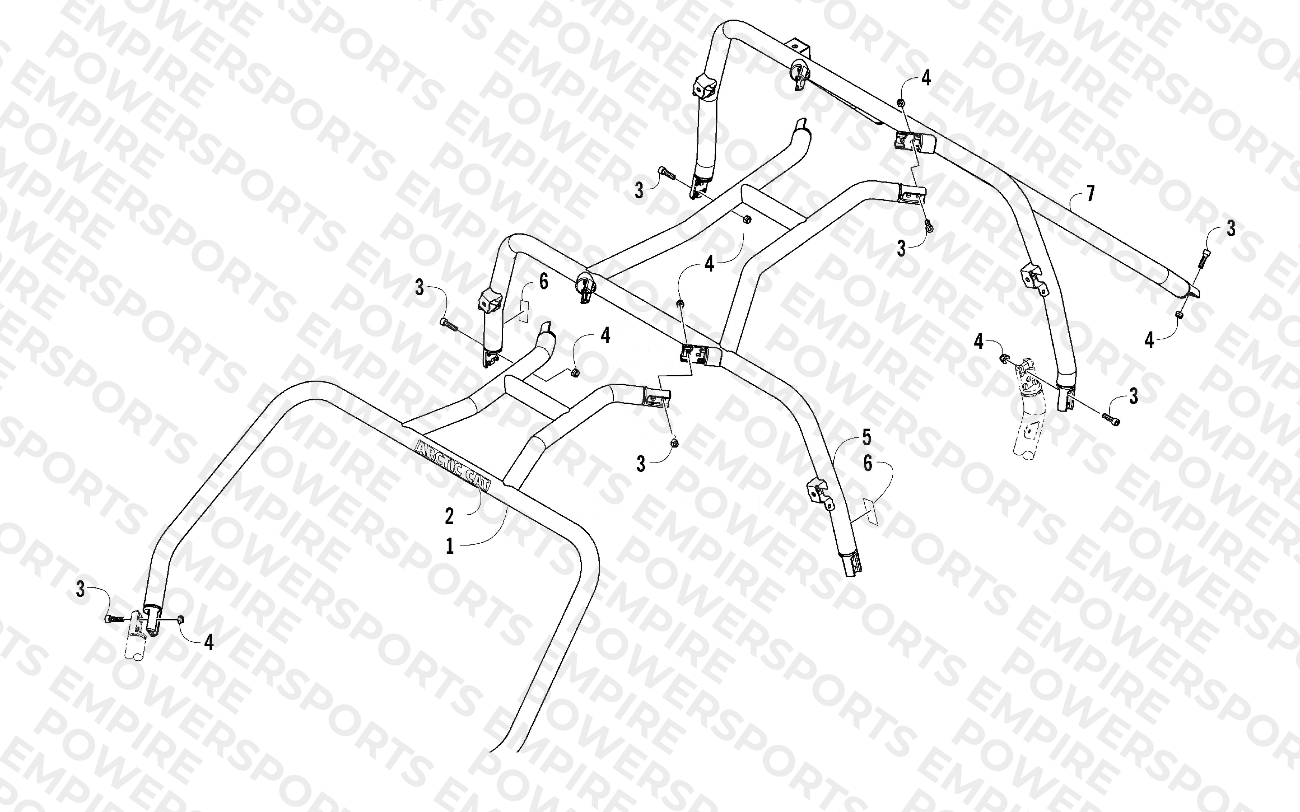ROPS ASSEMBLY