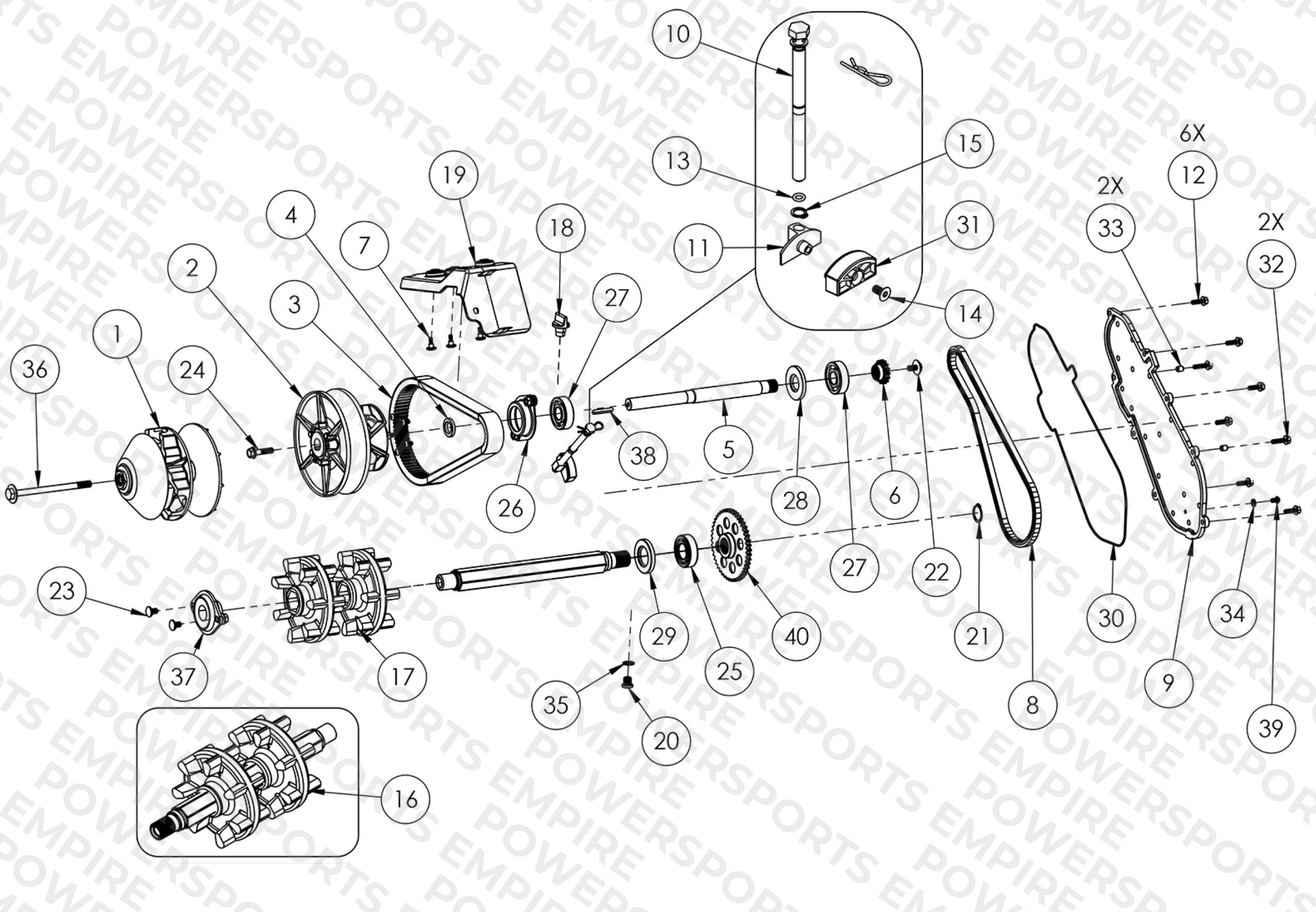 Transmission and Drive