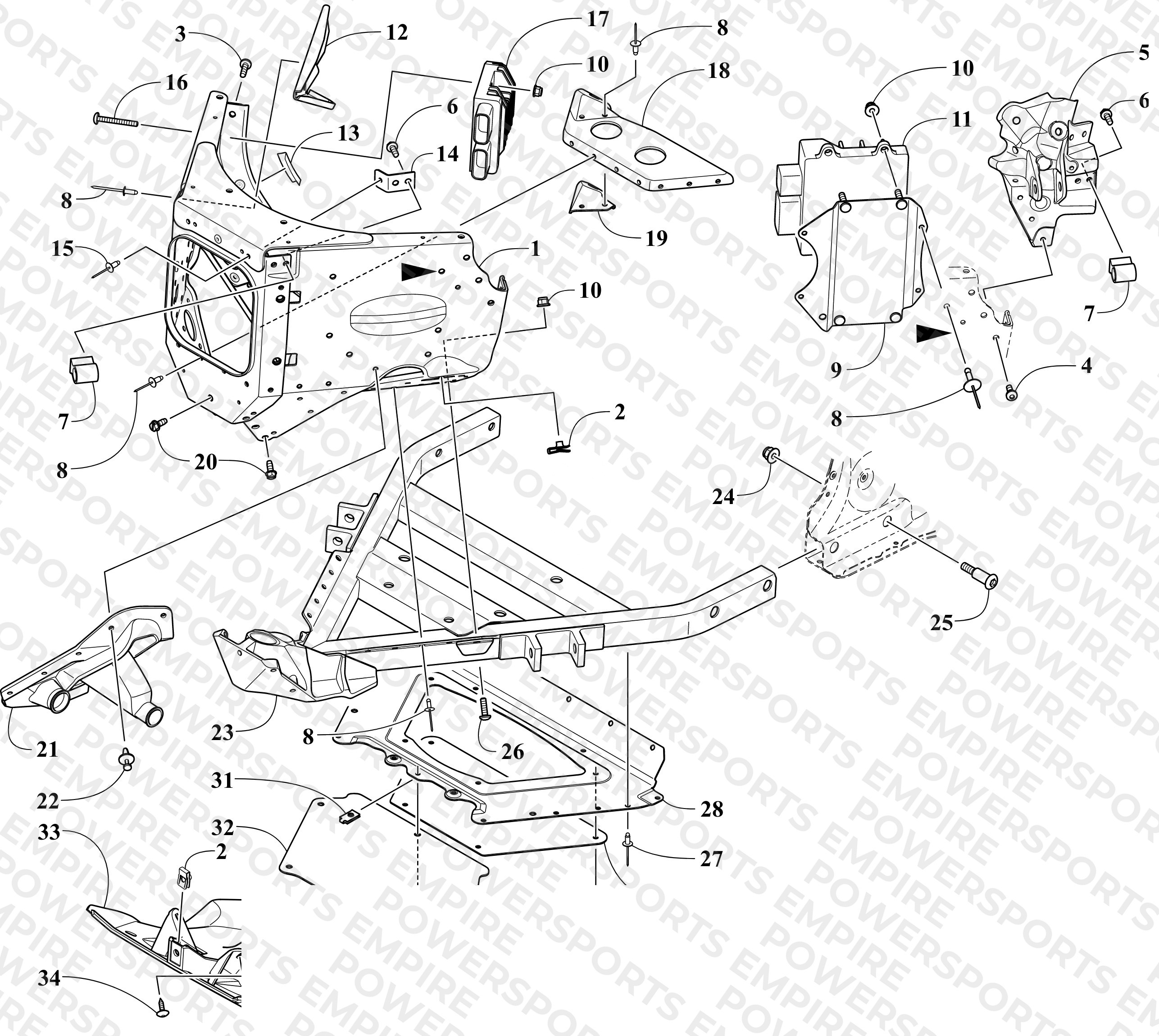 FRONT FRAME ASSEMBLY