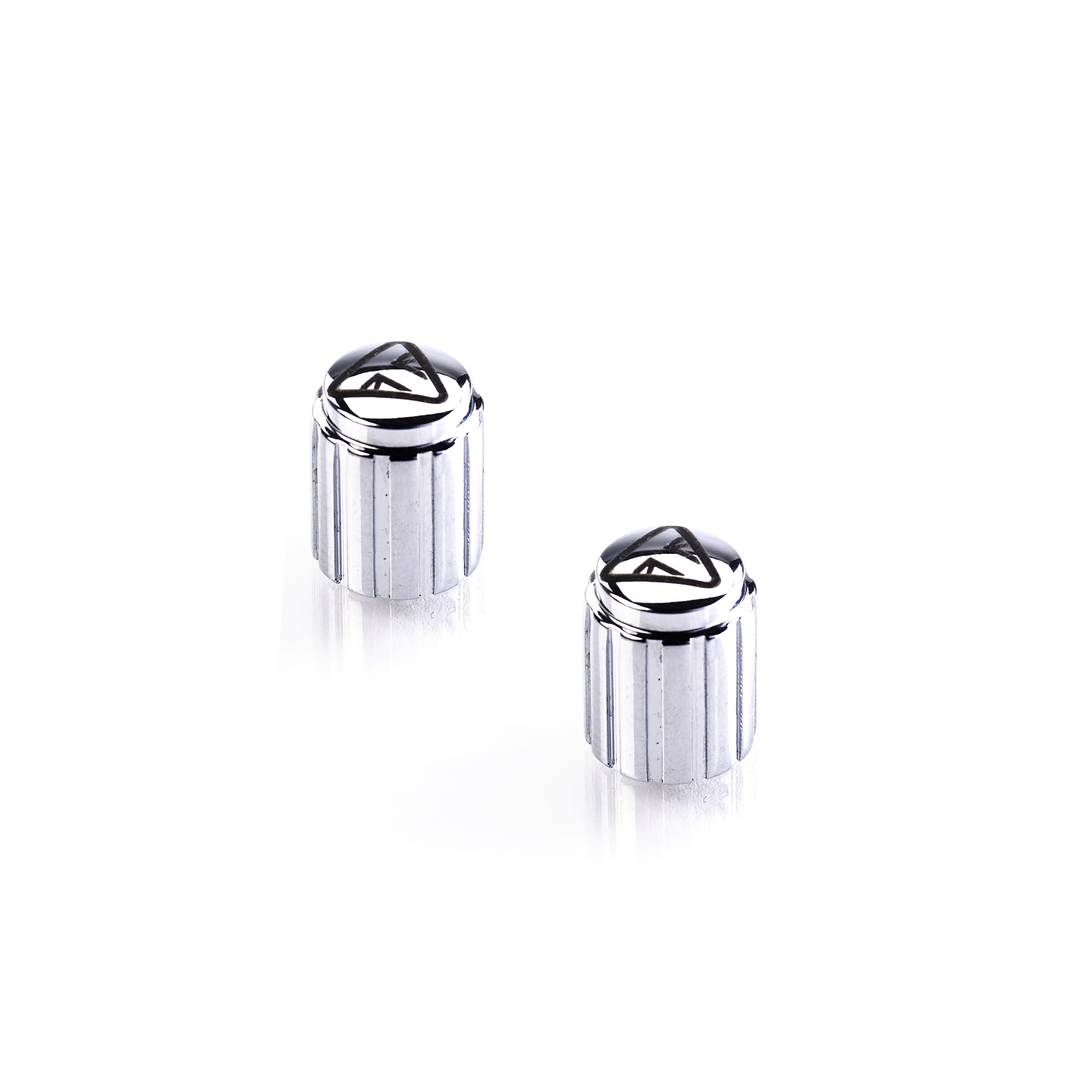 Valve Caps - Laser Etched Chrome image 1