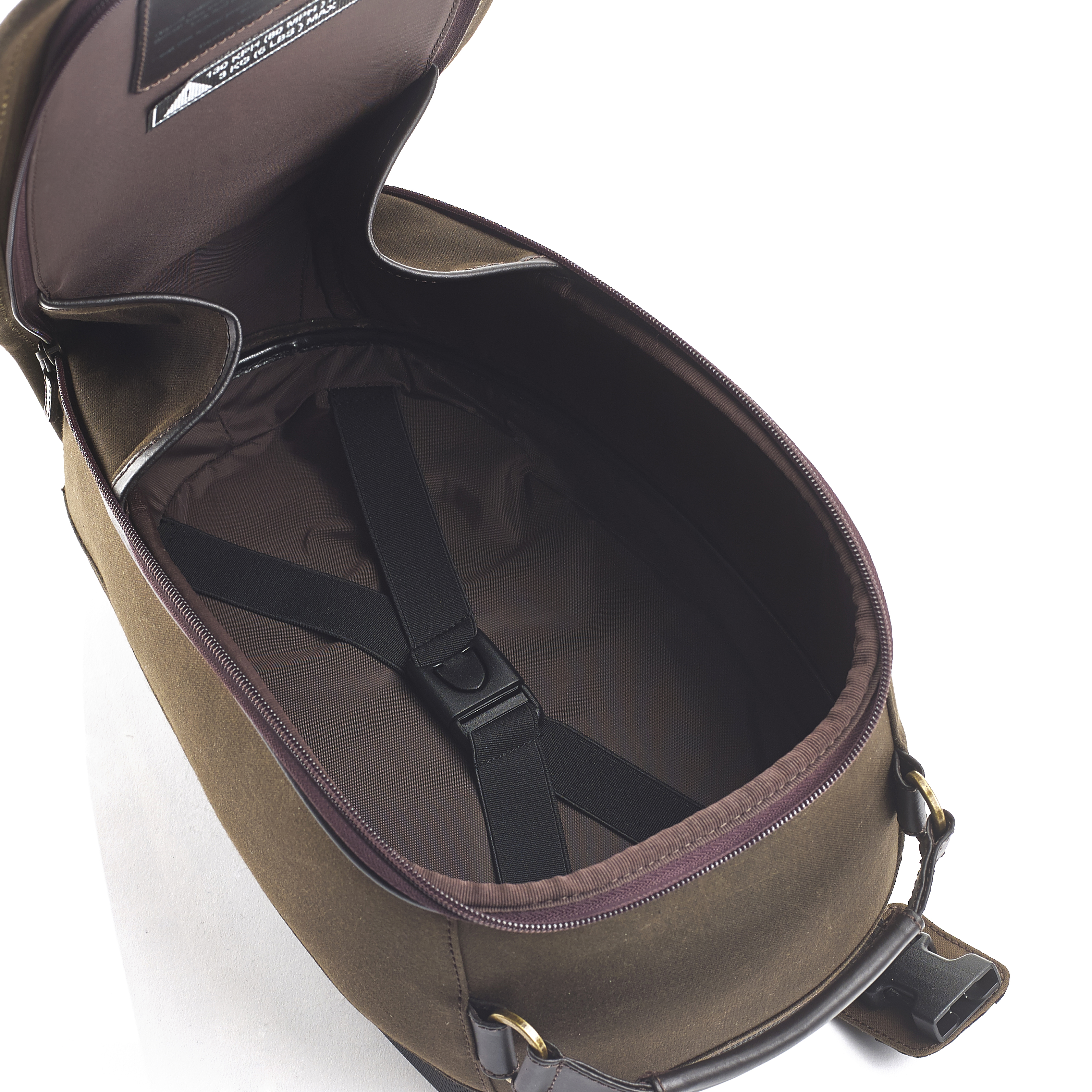 Tank Bag, Waxed, Kit, Olive image 2