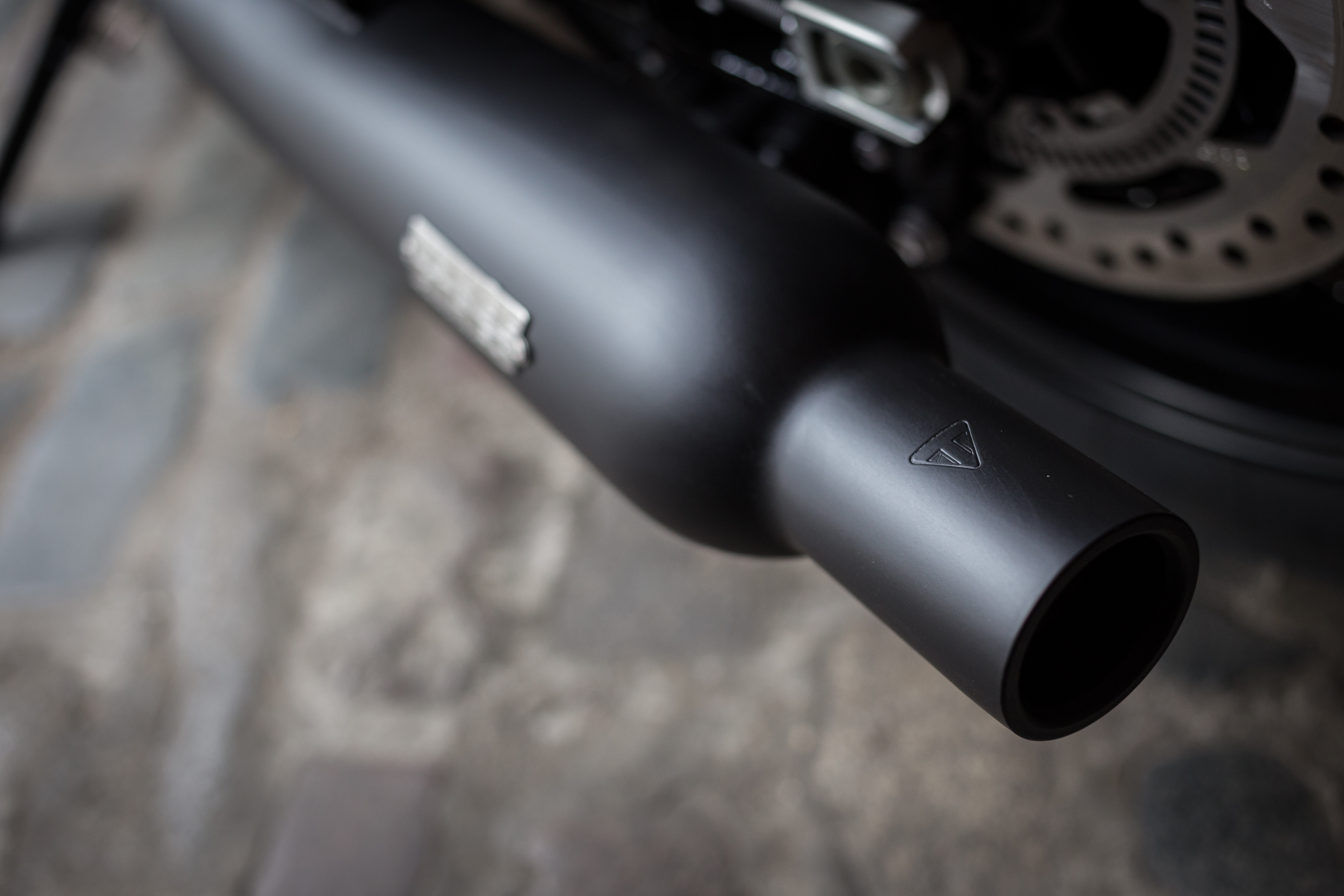 Silencer, Pair, Homologation, Black image 2