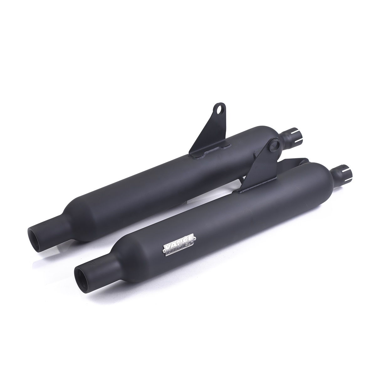 Silencer, Pair, Homologation, Black image 4