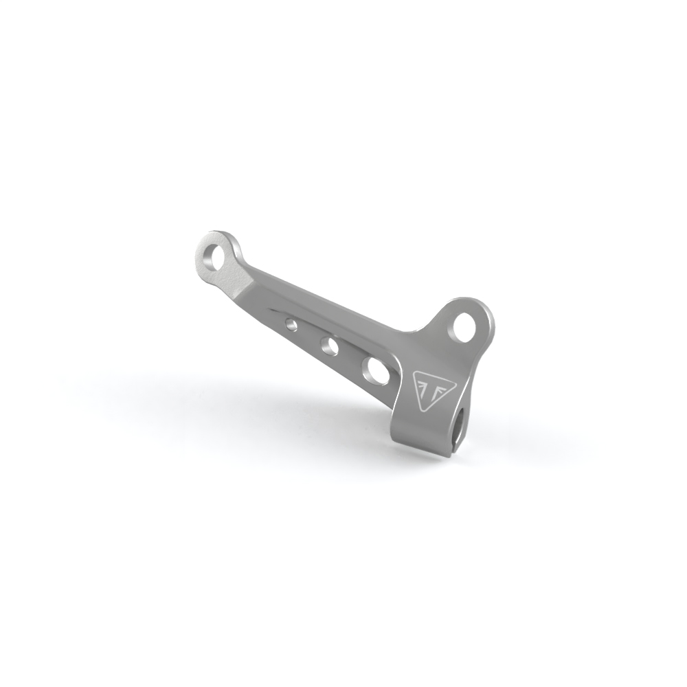 Clutch Cable Guide - Clear Anodised image 1