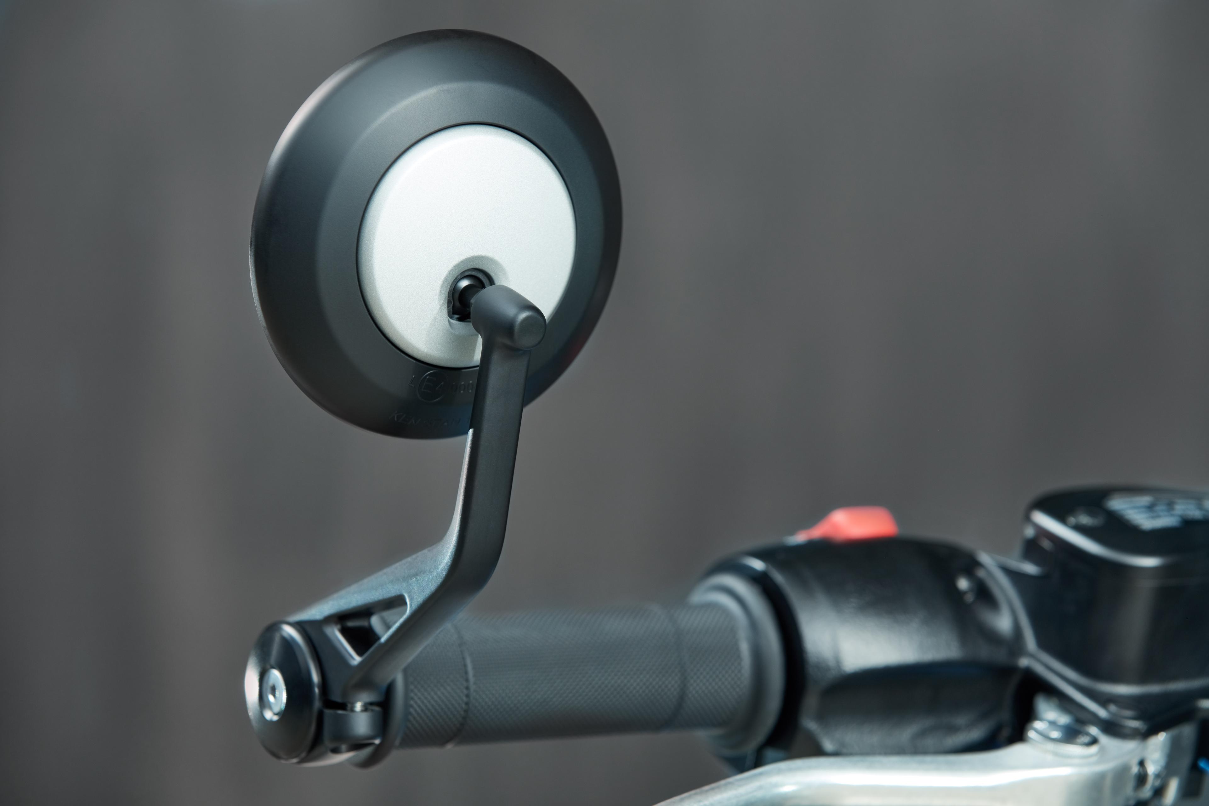 Bar End Mirror Kit, Clear image 1