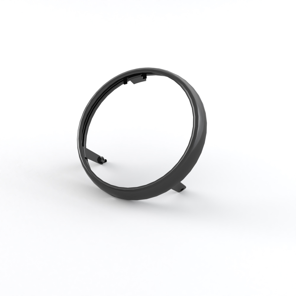 Black Headlight Bezel image 1