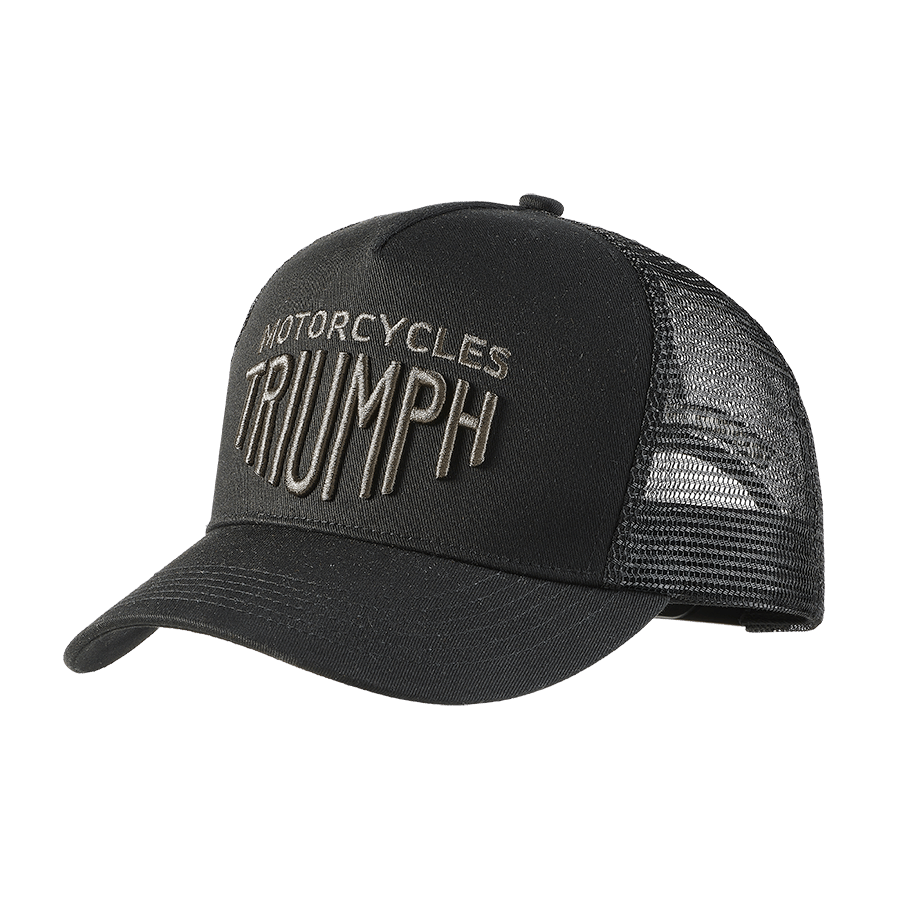 ELLIS TRUCKER CAP BLACK / BLACK image 1