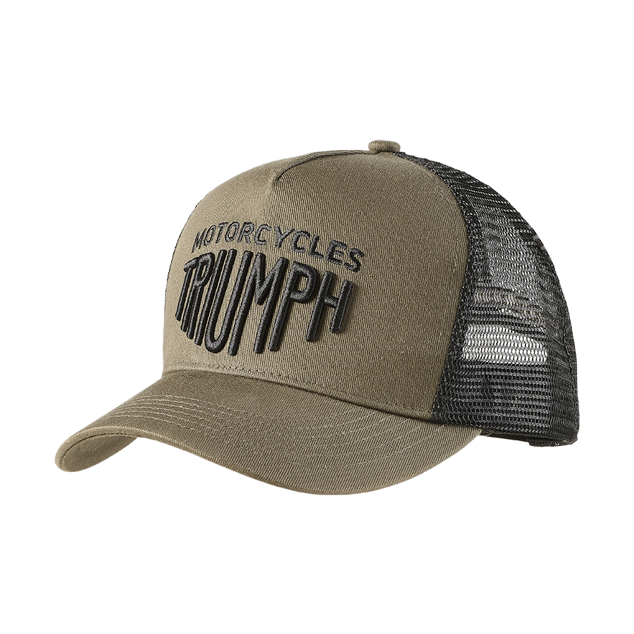 ELLIS TRUCKER CAP KHAKI / BLACK image 1