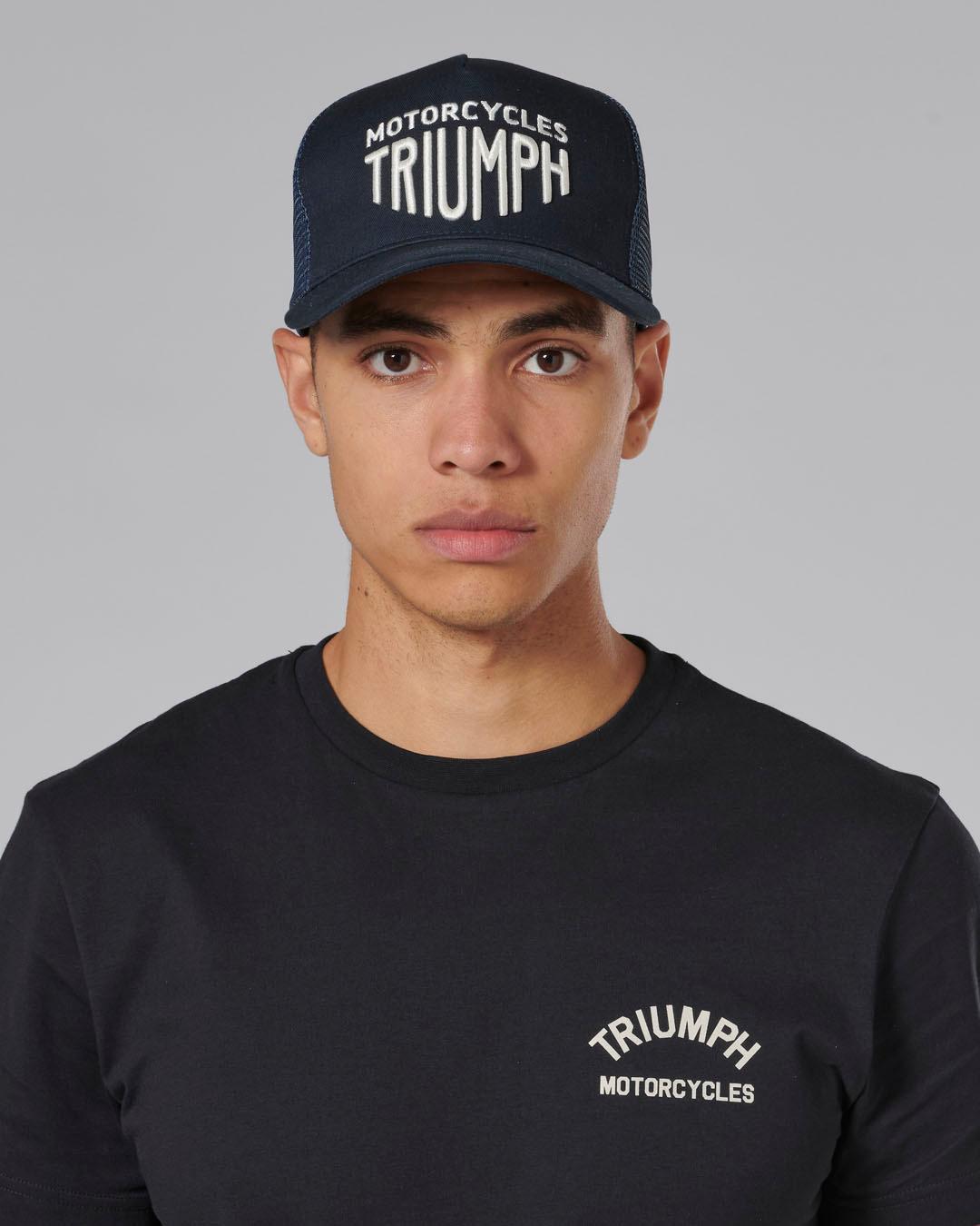 ELLIS TRUCKER CAP NAVY / BONE image 4