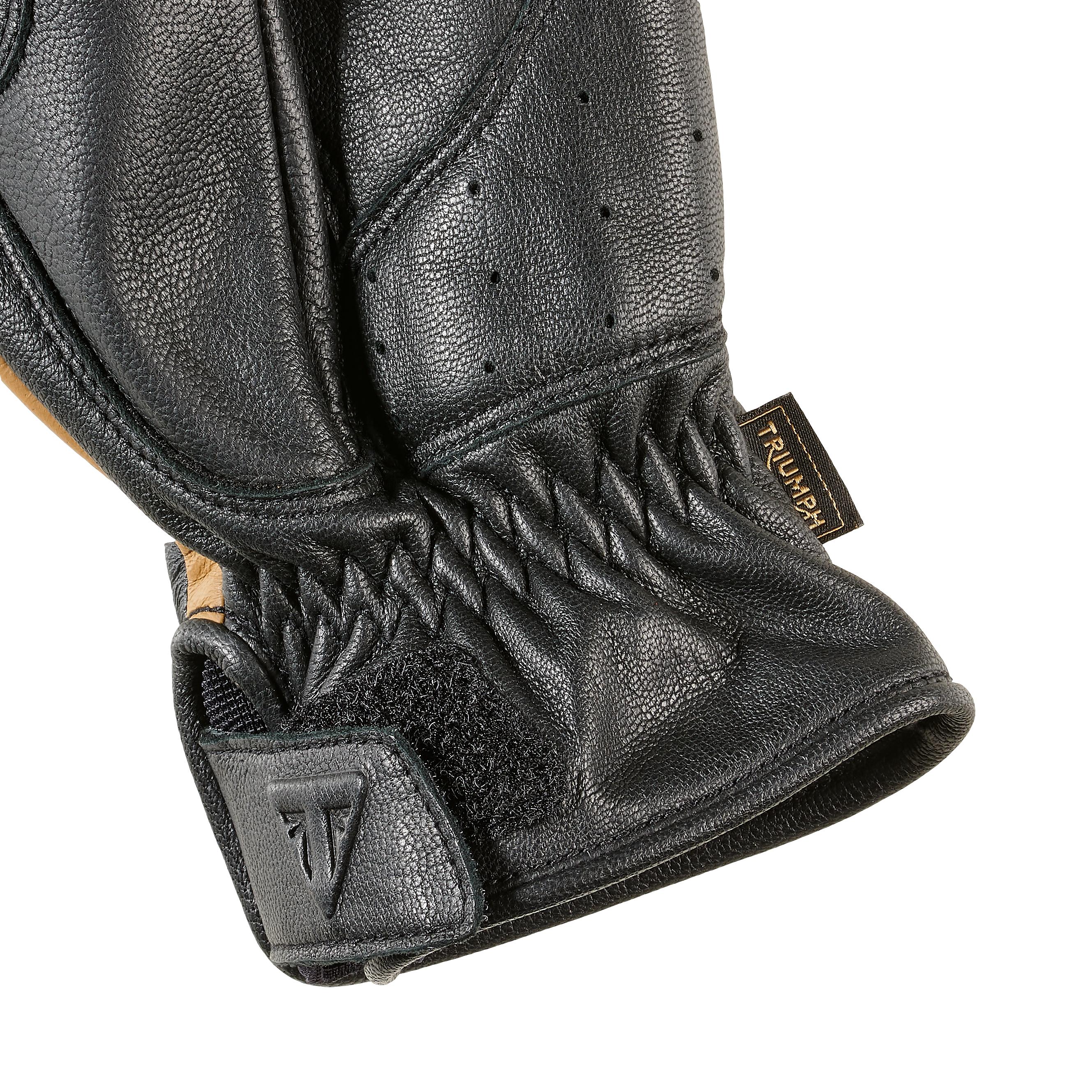 CHECKERBOARD GLOVE - BLACK / RED / BONE / GOLD M image 3