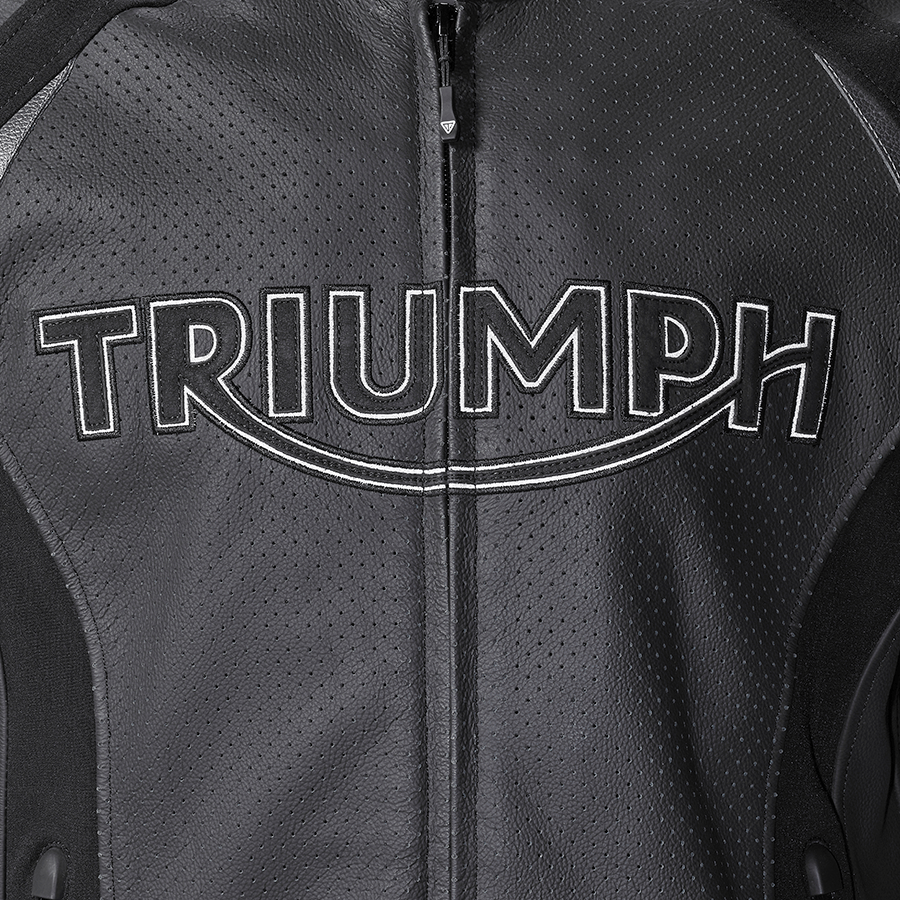 TRIPLE PERFORATED LEATHER JACKET XS image 7