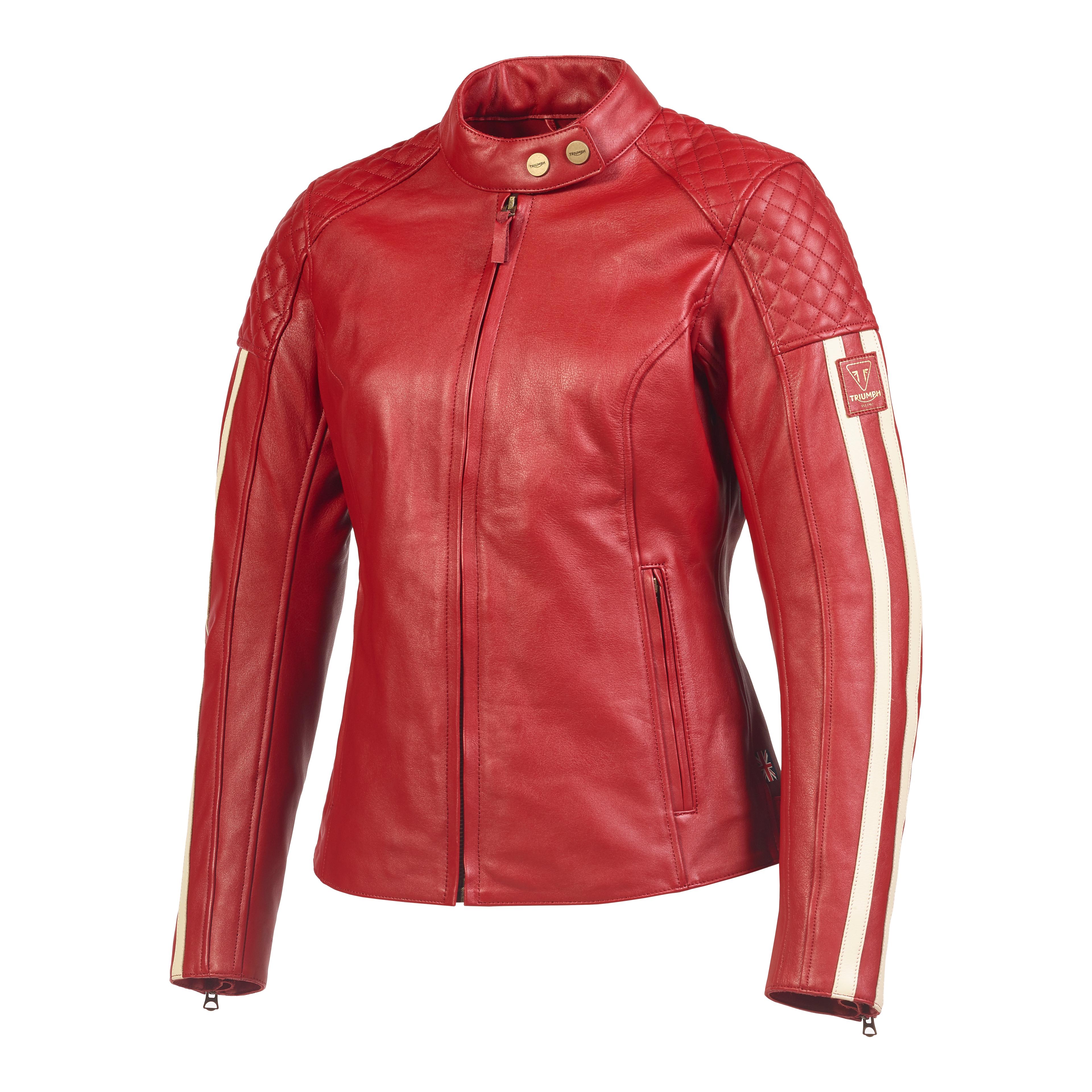 LADIES BRADDAN SPORT RED JACKET L image 4