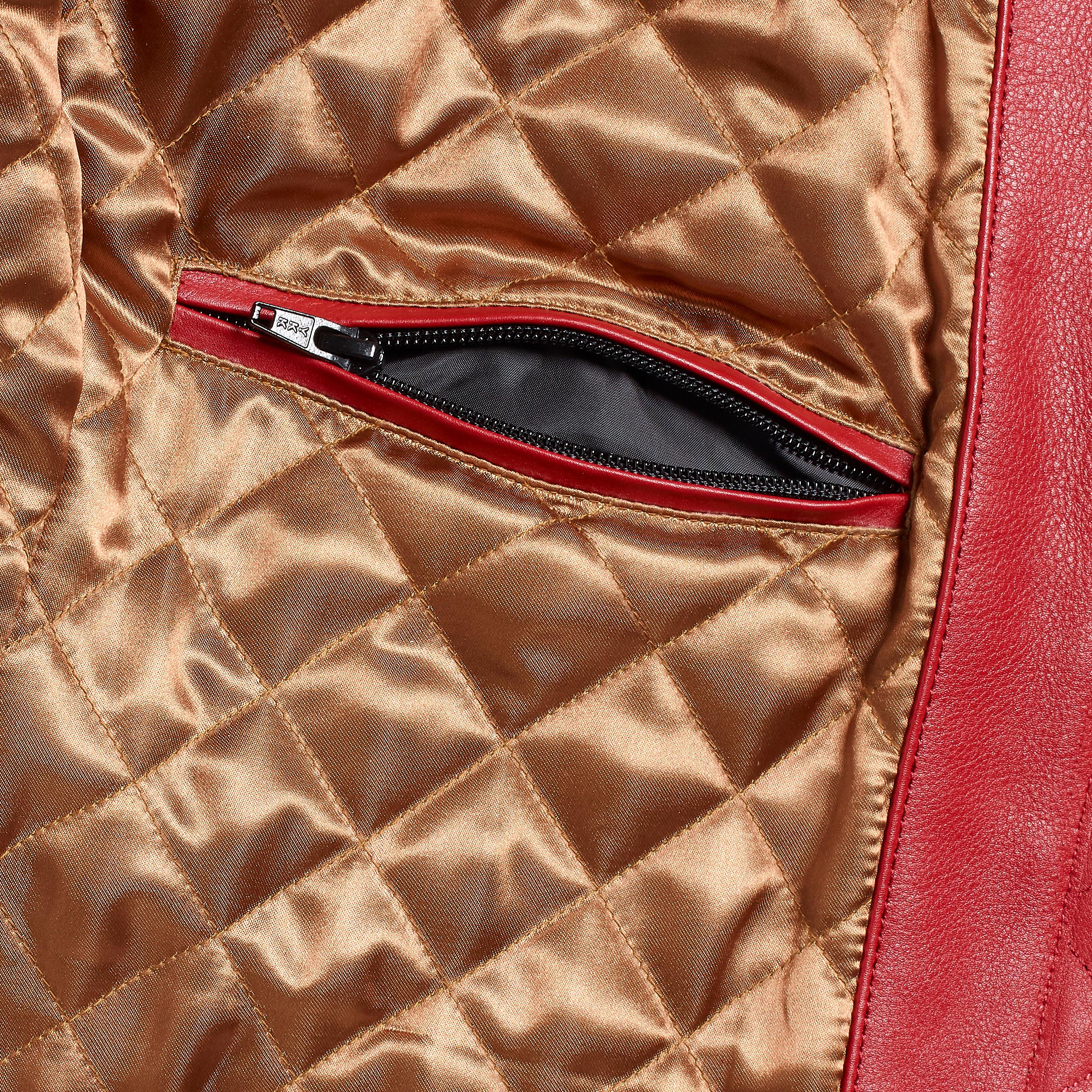 LADIES BRADDAN SPORT RED JACKET M image 1