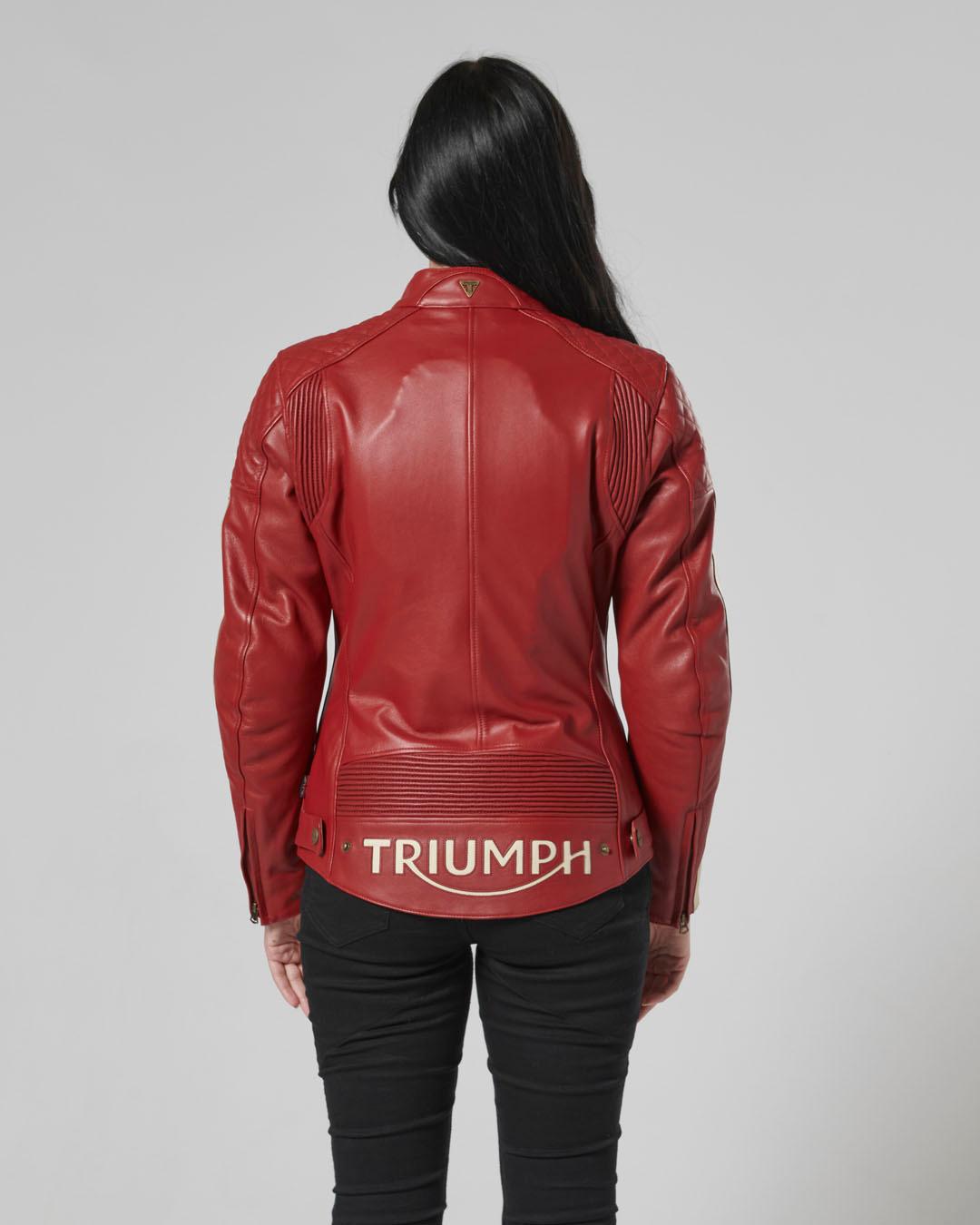 LADIES BRADDAN SPORT RED JACKET S image 10