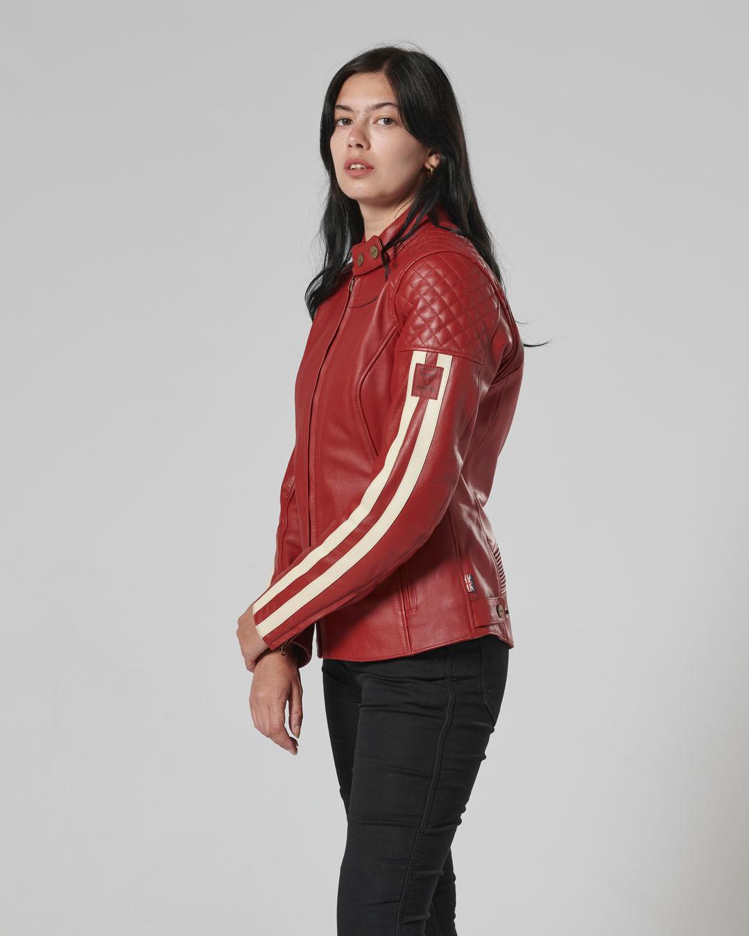 LADIES BRADDAN SPORT RED JACKET XXS image 9
