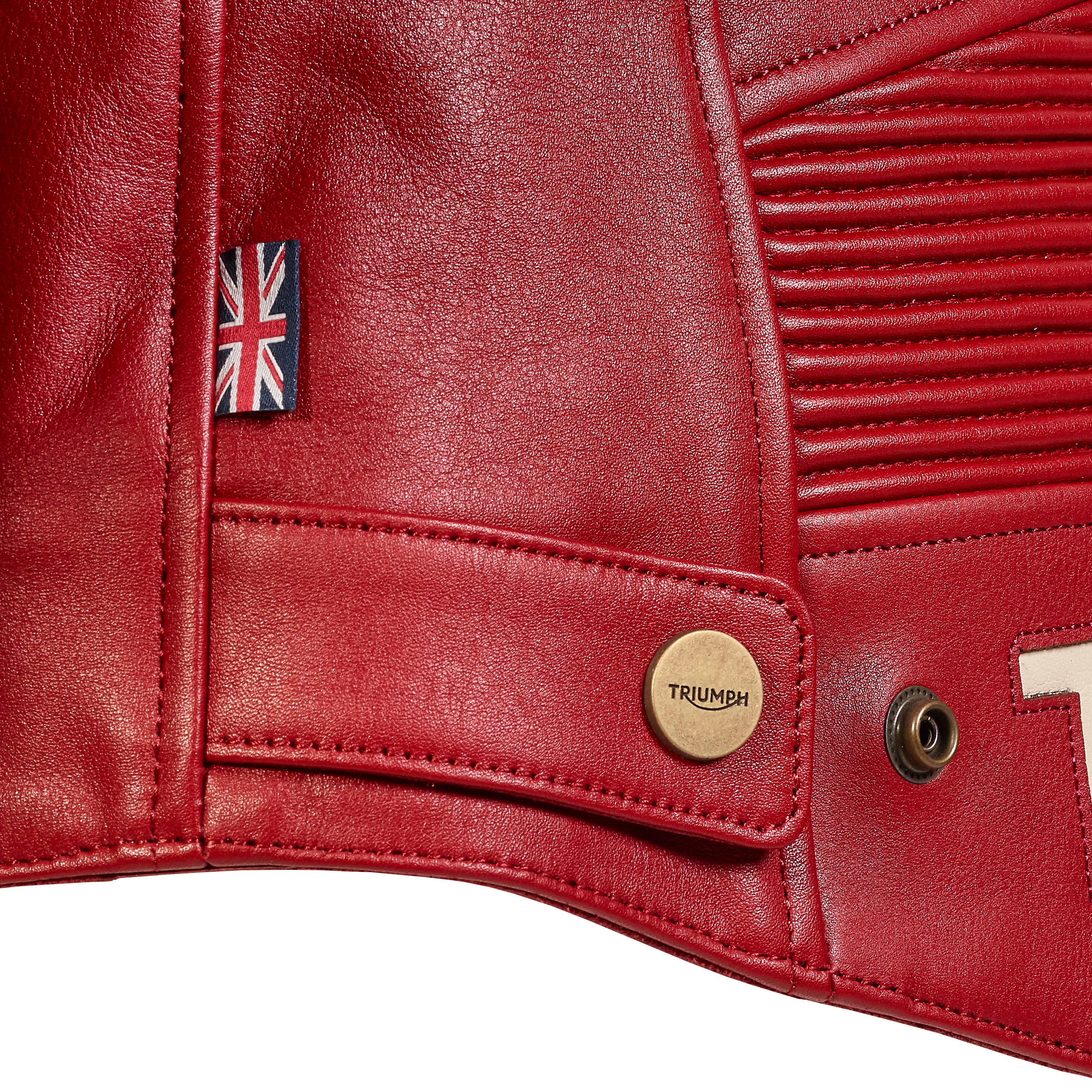 LADIES BRADDAN SPORT RED JACKET XXS image 5