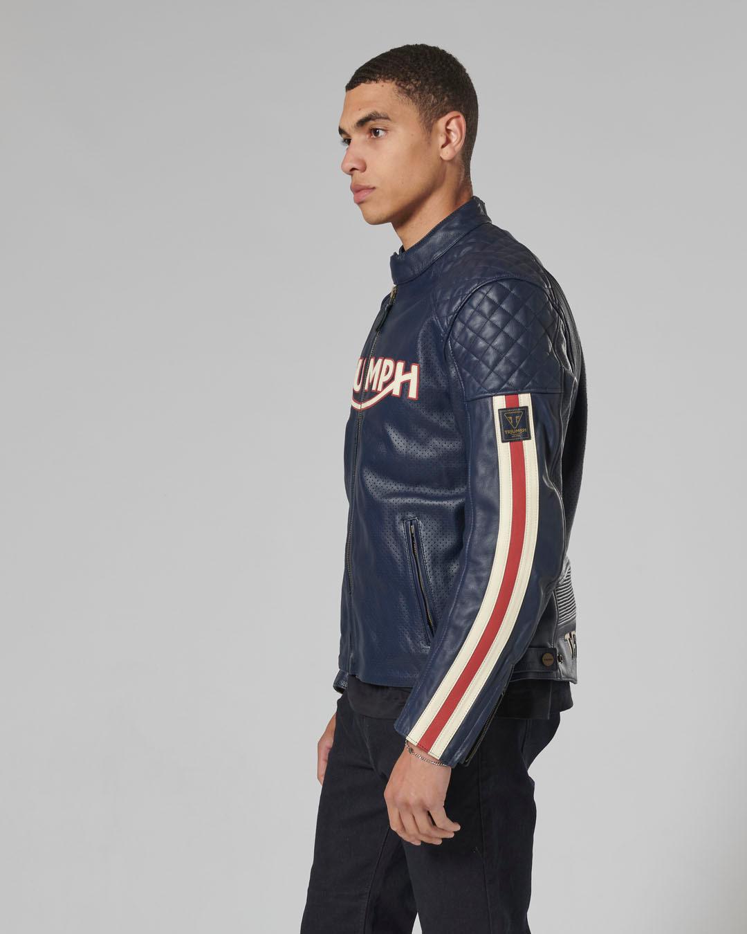 BRADDAN AIR RACE JACKET BLUE S image 9