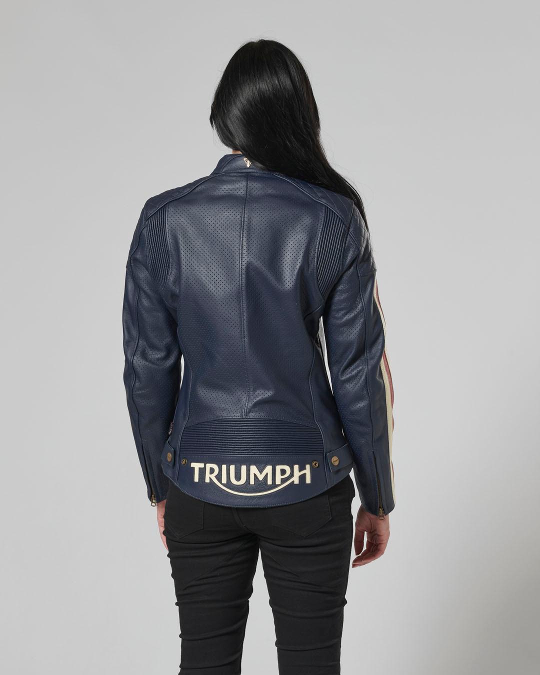 BRADDAN AIR RACE LADIES JACKET BLUE L image 12