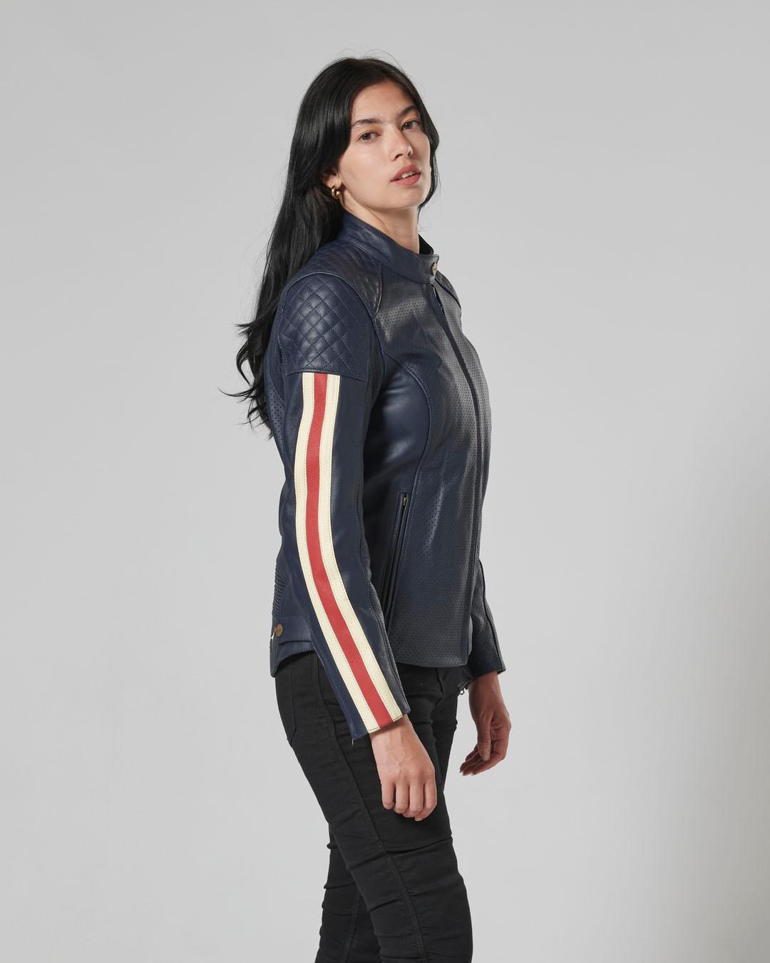BRADDAN AIR RACE LADIES JACKET BLUE S image 13