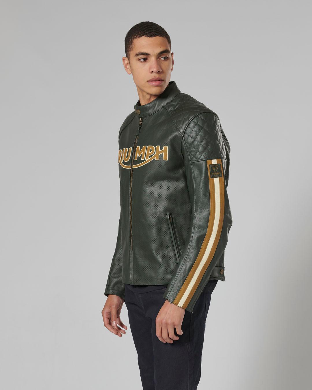 BRADDAN AIR RACE JACKET RACING GREEN XXL image 11
