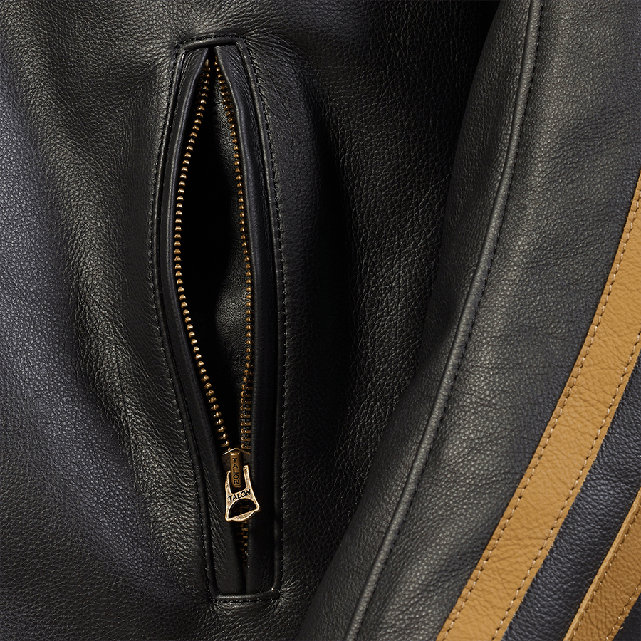 BRADDAN SPORT JACKET BLACK / GOLD XL image 1