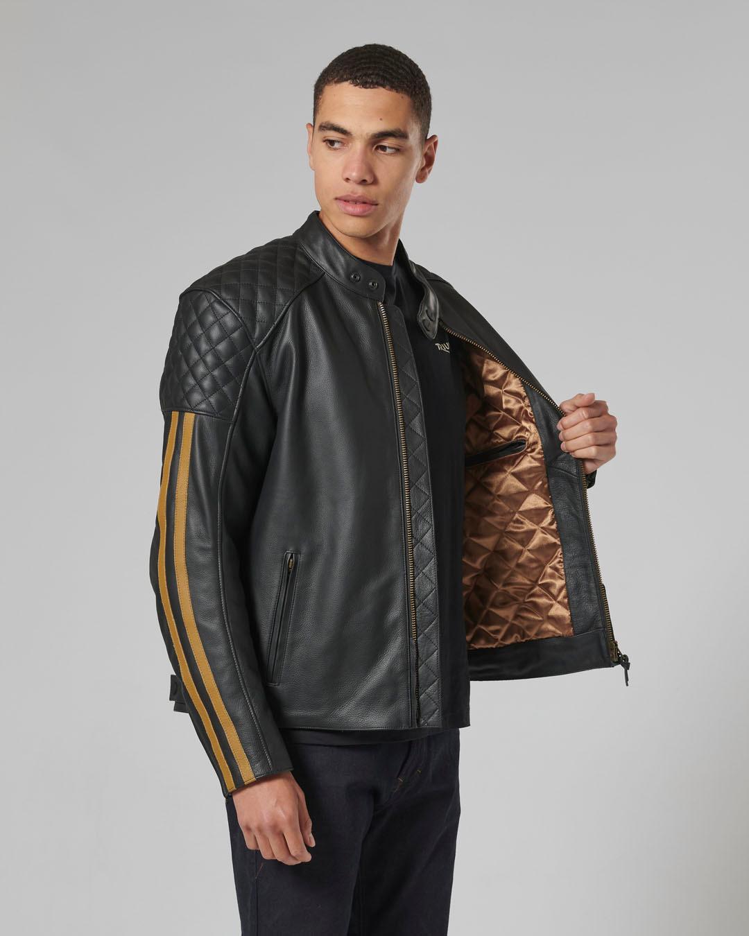 BRADDAN SPORT JACKET BLACK / GOLD XXL image 12