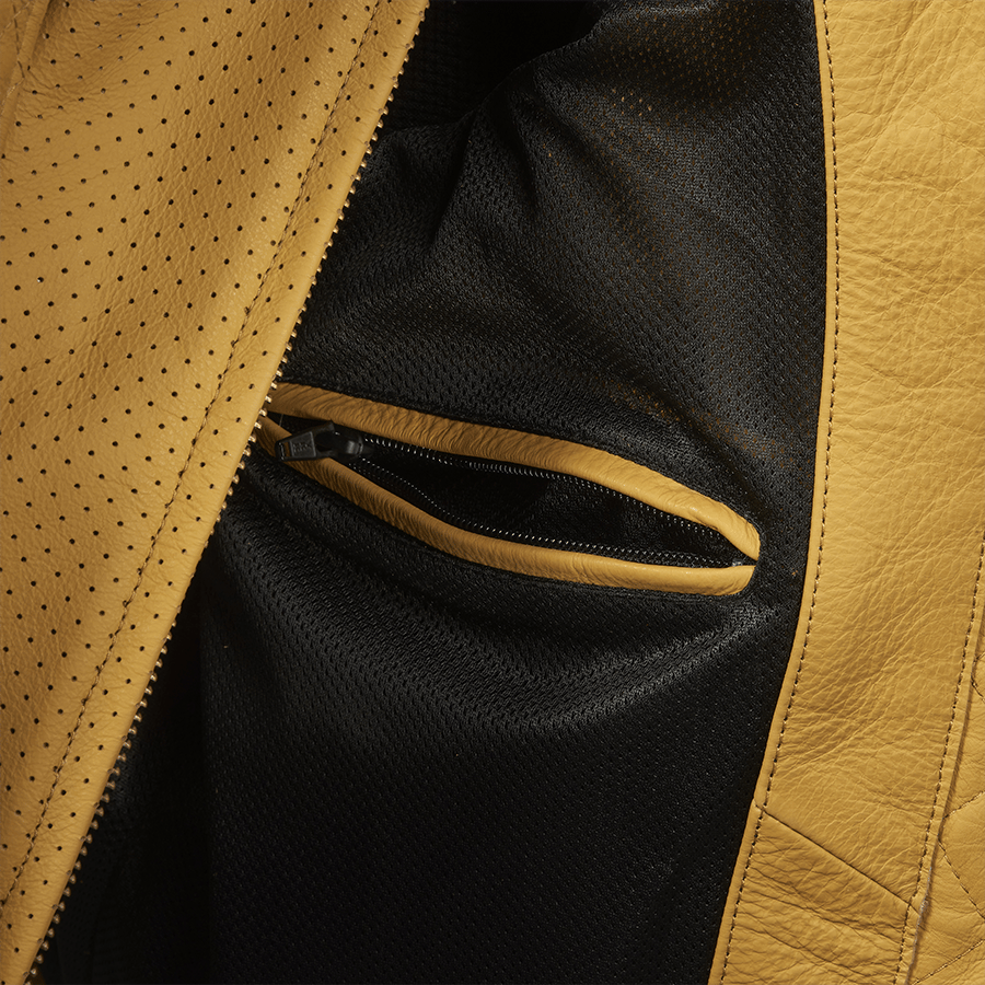 BRADDAN AIR RACE JACKET - GOLD S image 4