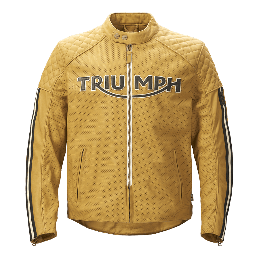 BRADDAN AIR RACE JACKET - GOLD S image 2