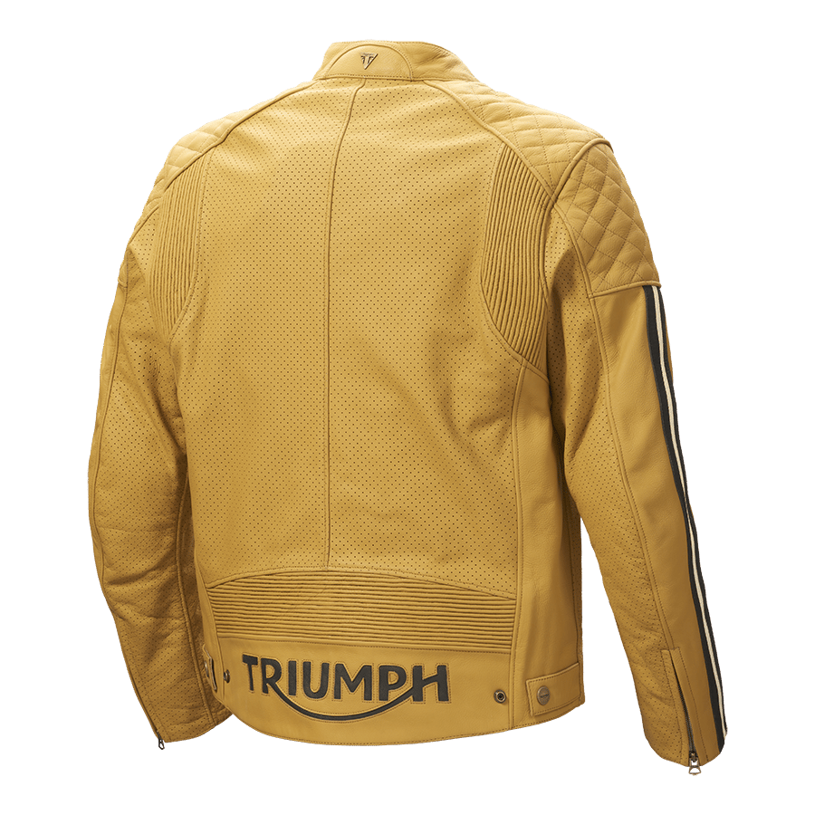 BRADDAN AIR RACE JACKET - GOLD S image 8