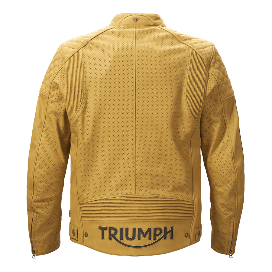 BRADDAN AIR RACE JACKET - GOLD XS image 2