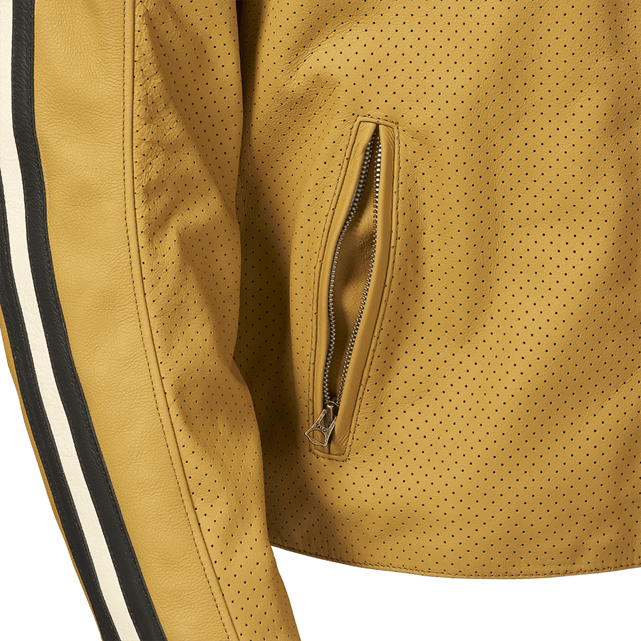 BRADDAN AIR RACE JACKET - GOLD XXL image 6