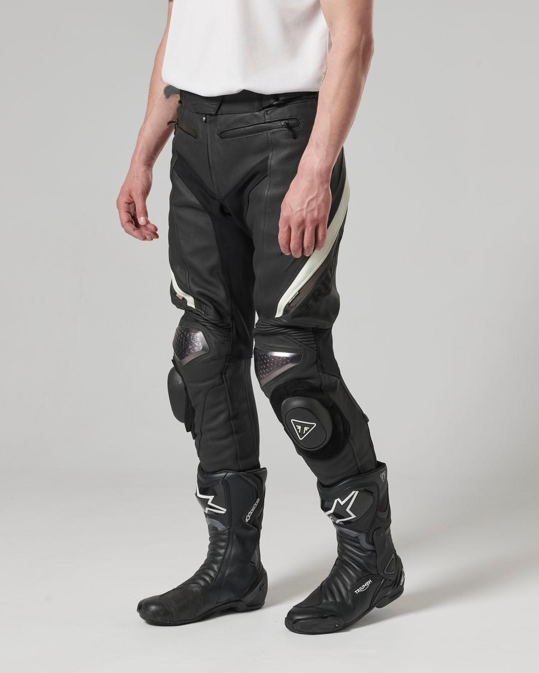 TRIPLE LEATHER JEANS 40 image 11