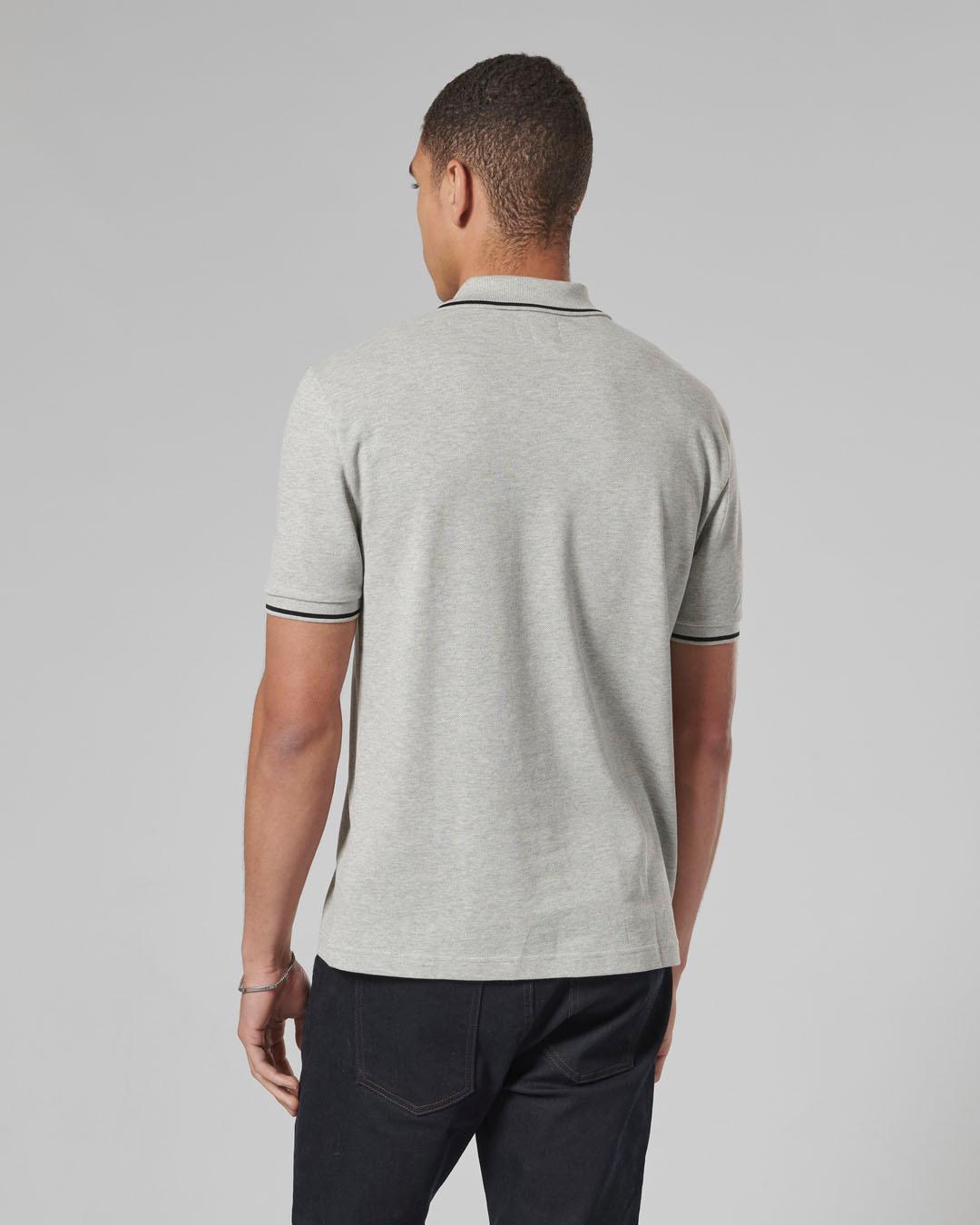 LUSTLEIGH POLO GREY MARL L image 4