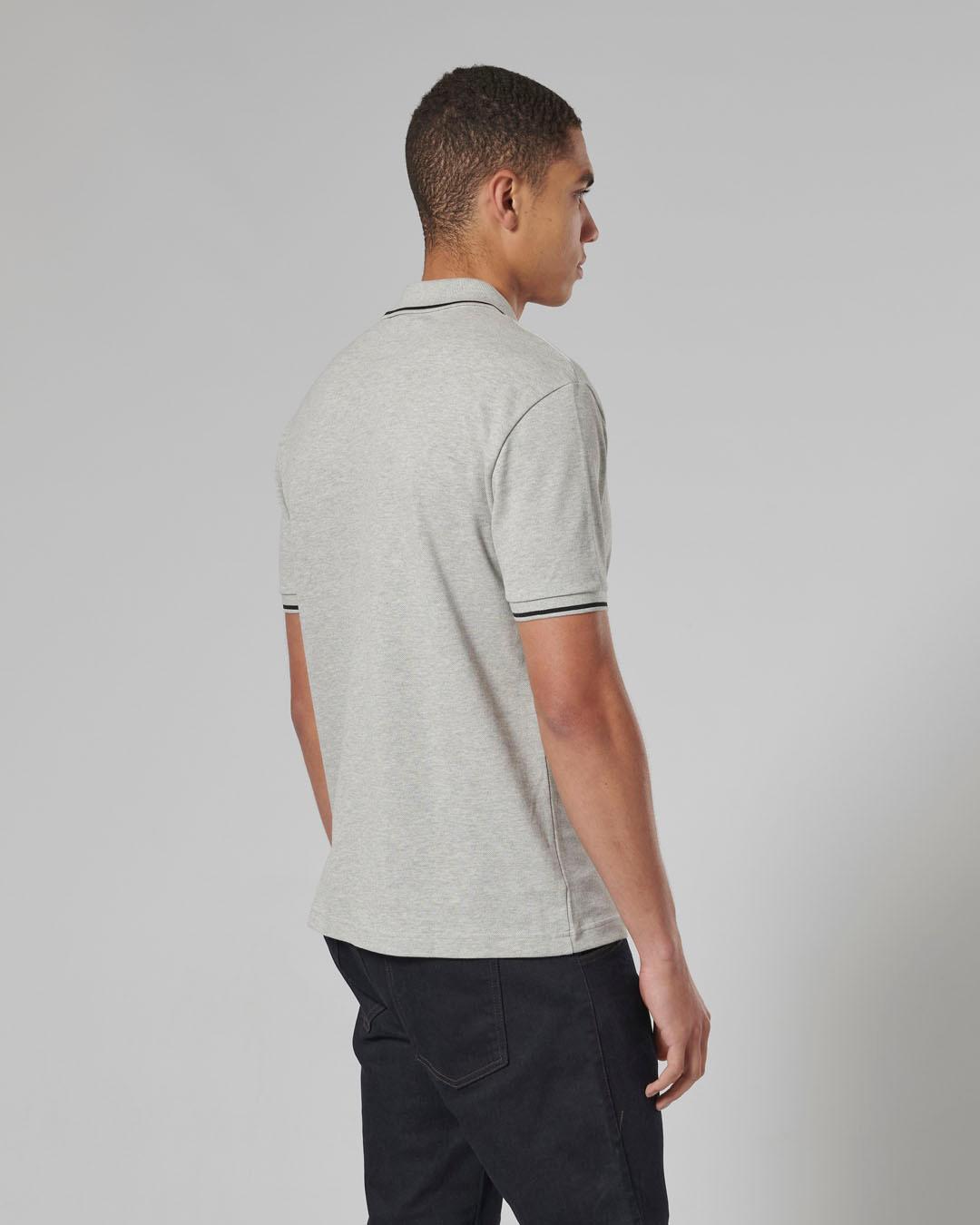 LUSTLEIGH POLO GREY MARL L image 3