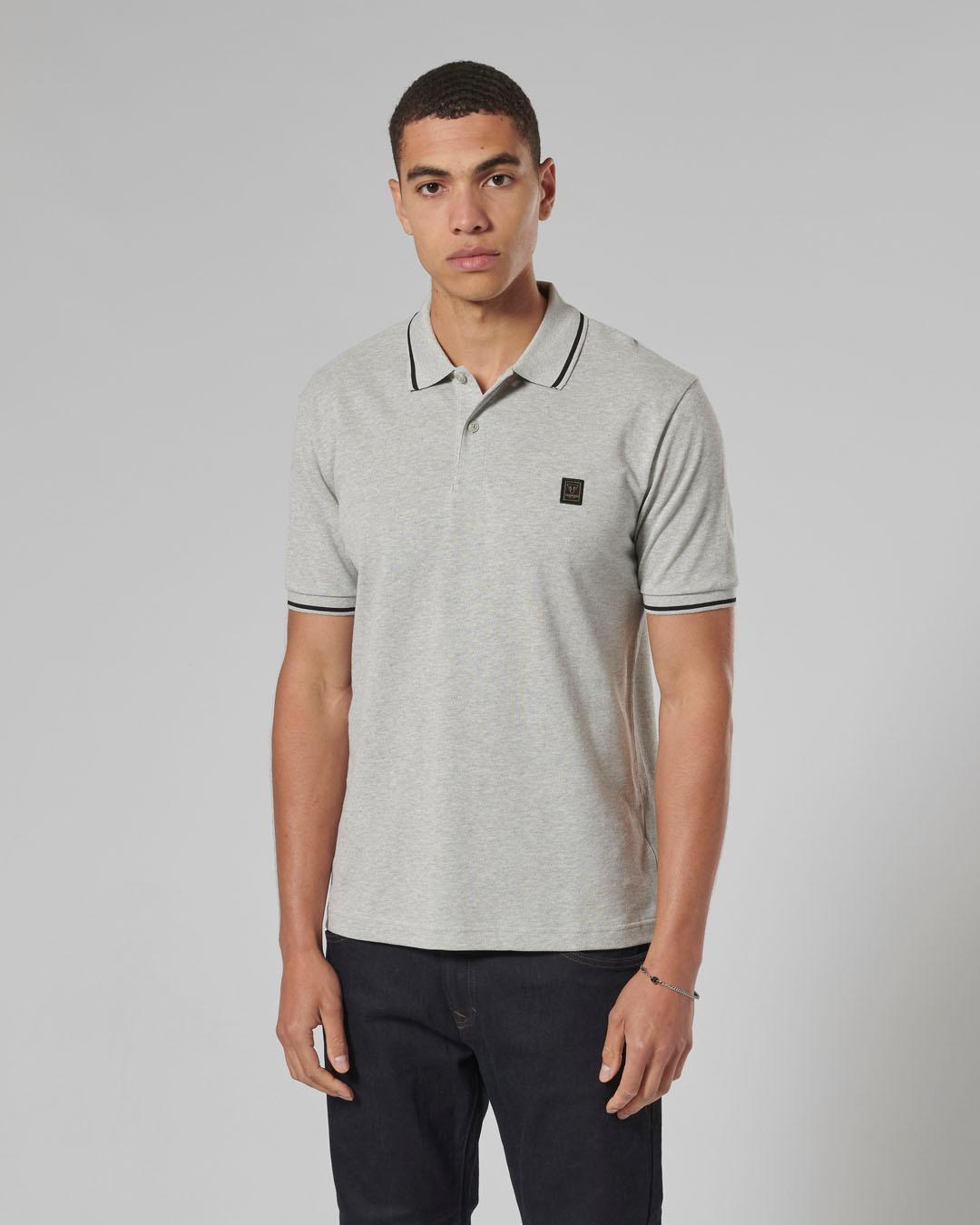 LUSTLEIGH POLO GREY MARL M image 1