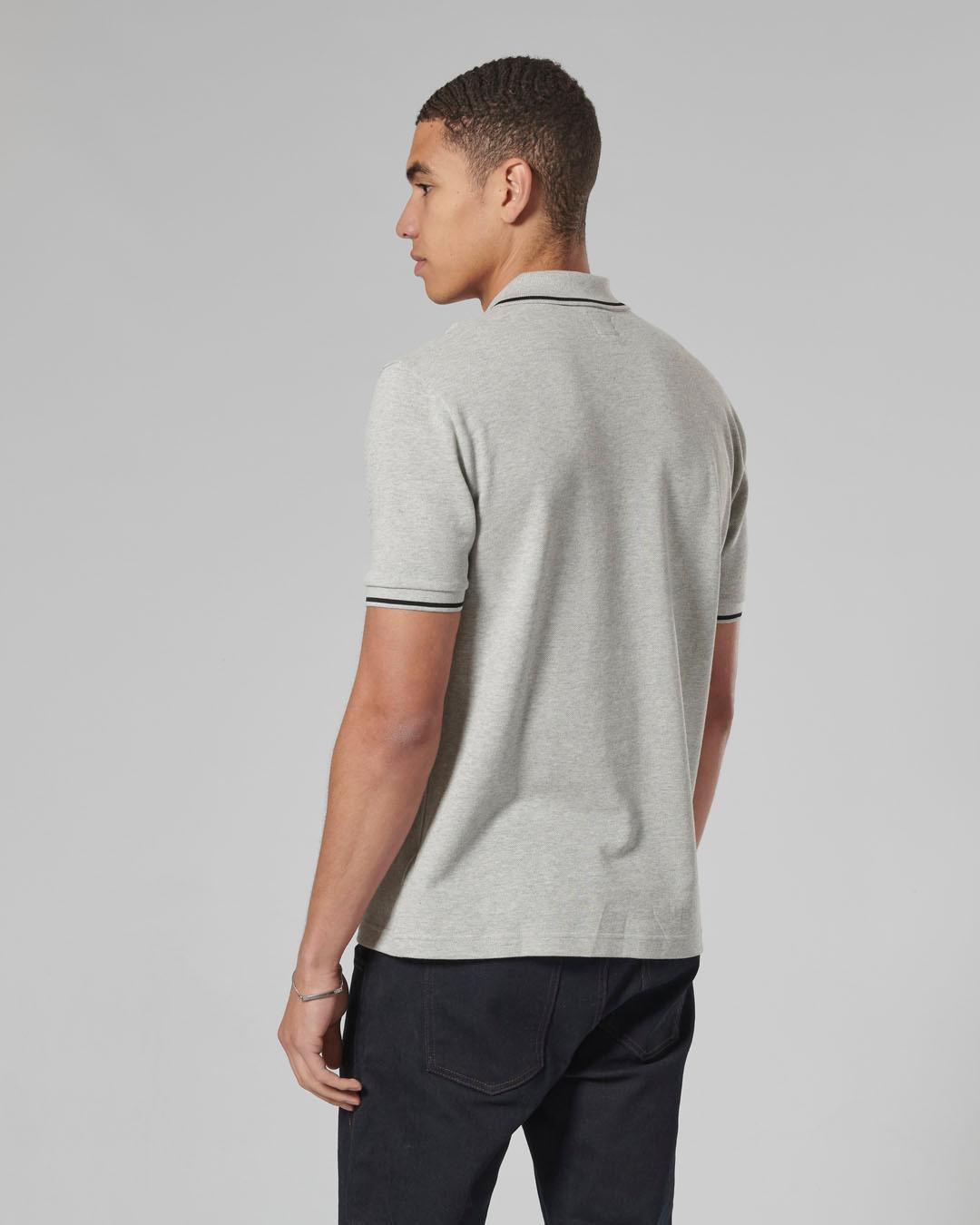 LUSTLEIGH POLO GREY MARL M image 5