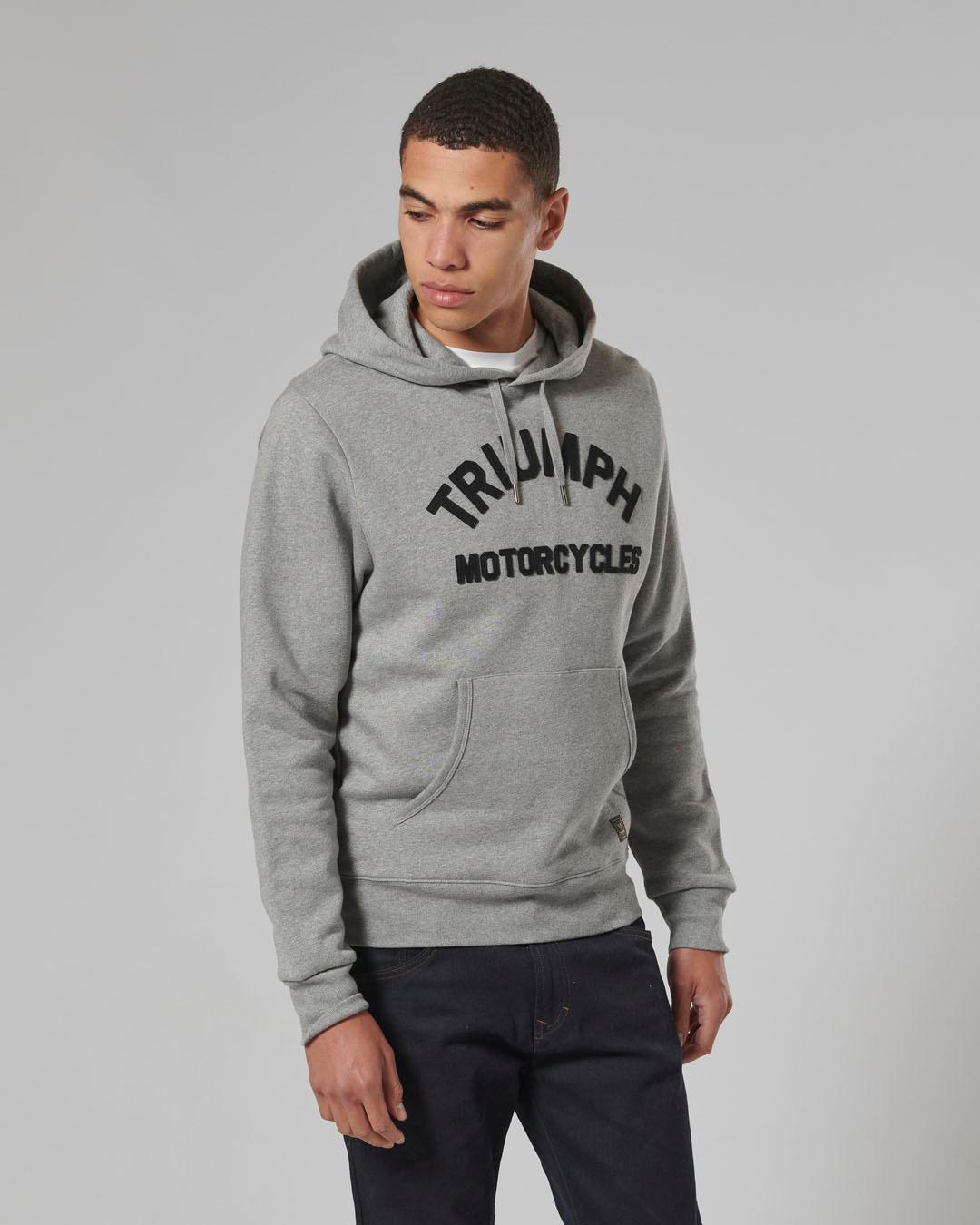 CARRICK PULL-ON HOODIE GREY MARL L image 7