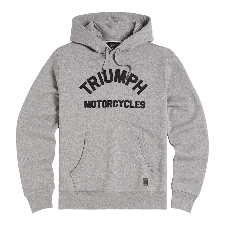 CARRICK PULL-ON HOODIE GREY MARL L image 3
